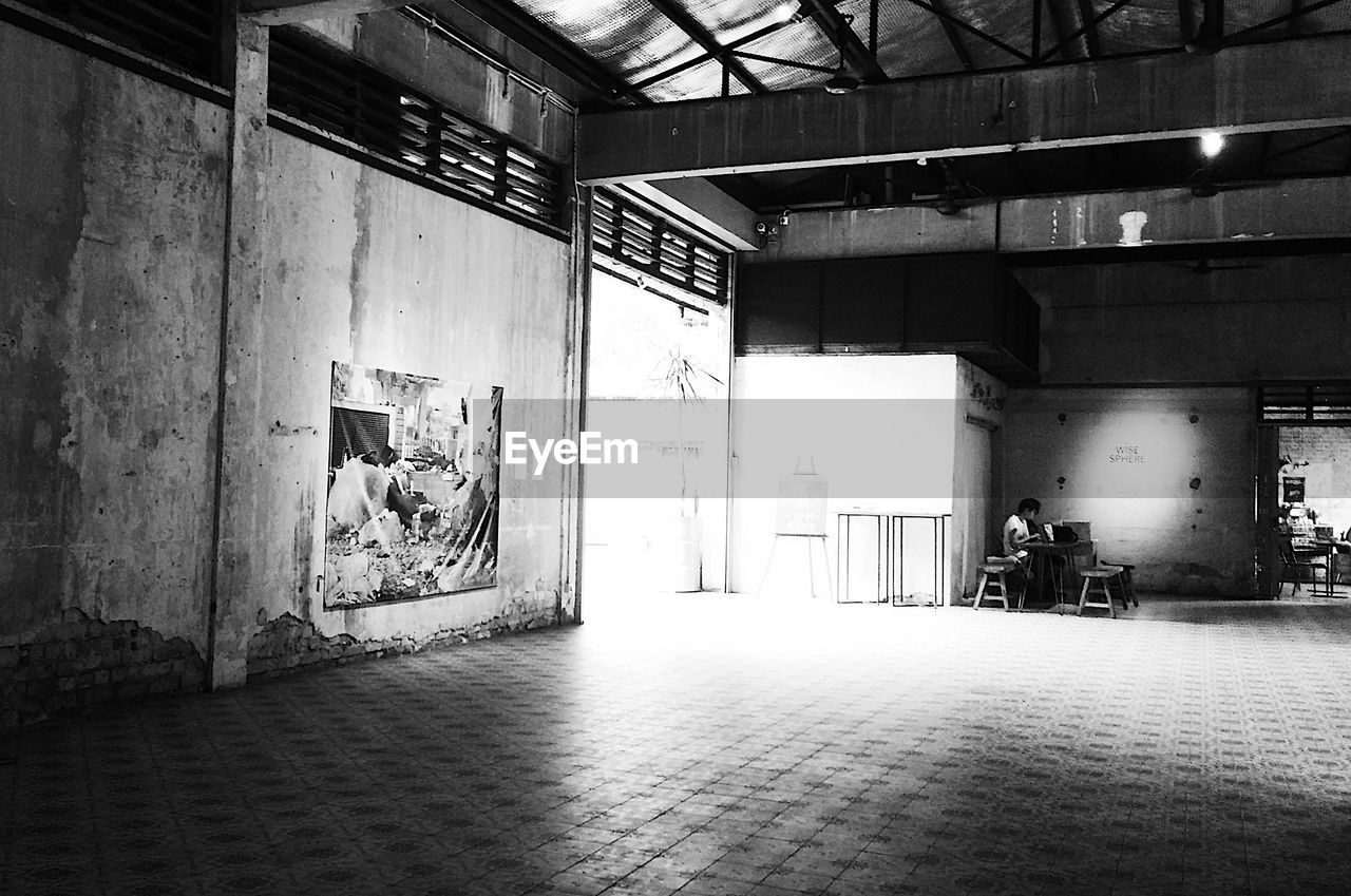 INTERIOR OF BUILDING