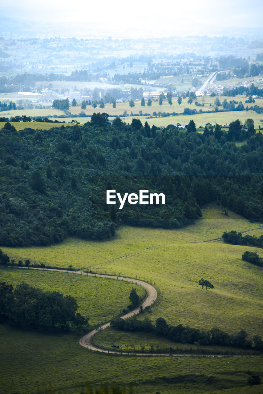 HIGH ANGLE VIEW OF LANDSCAPE