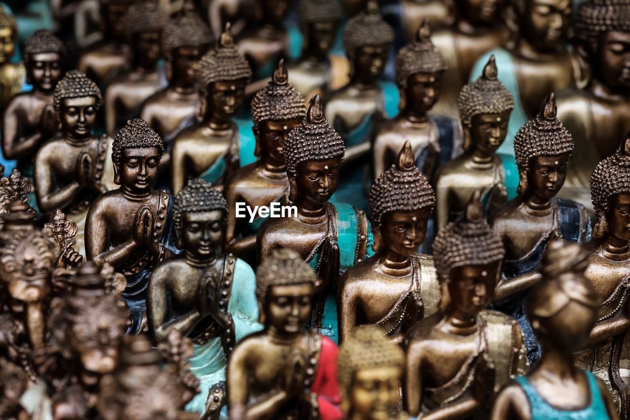 Close-up of  buddha statue