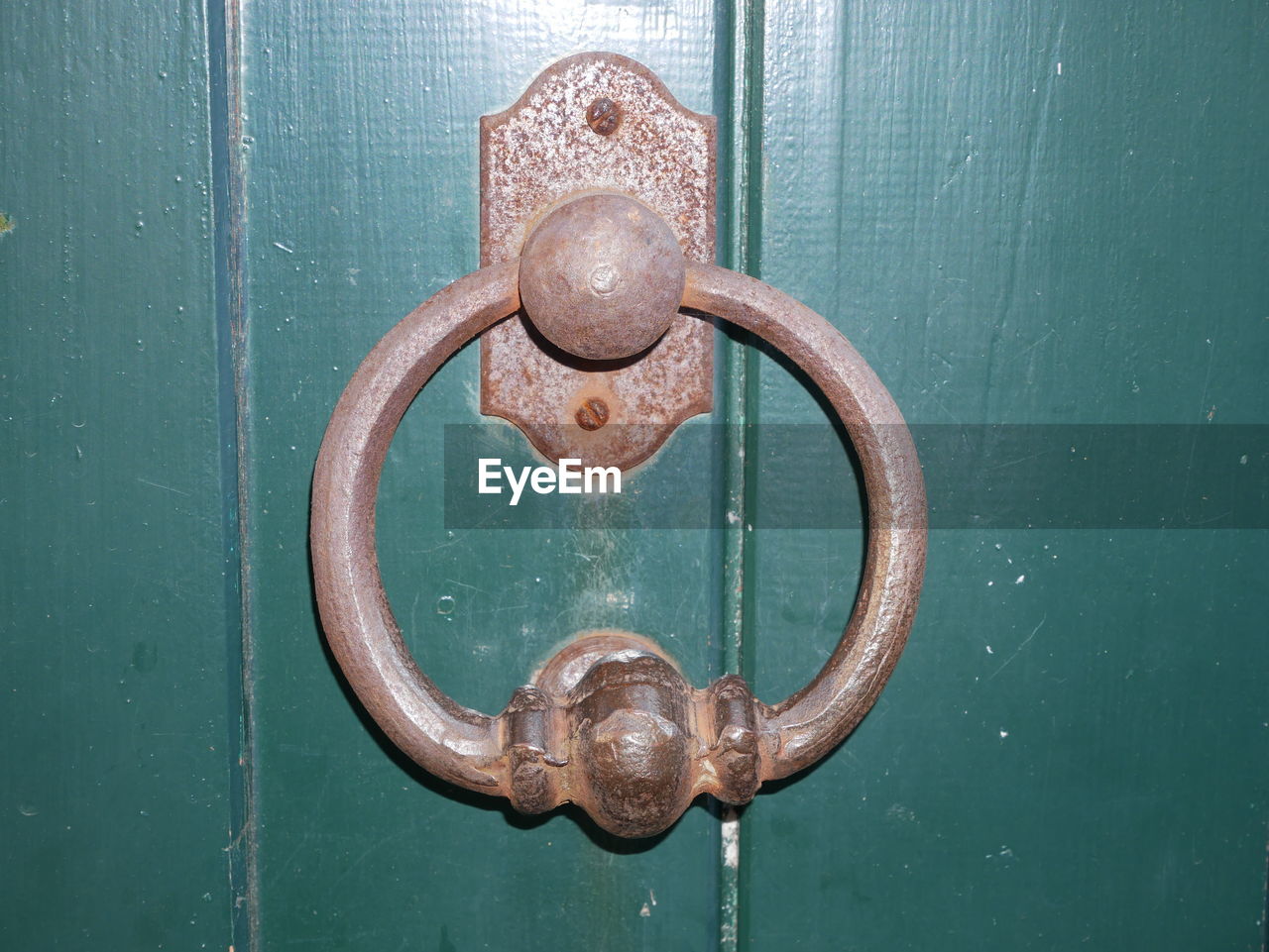 Close-up of door knocker