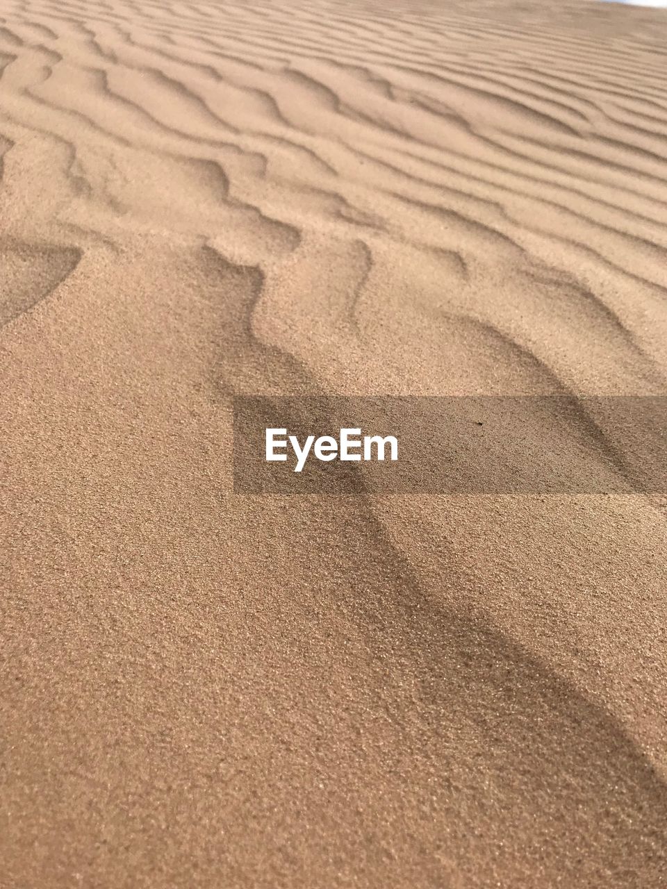 High angle view of sand dunes