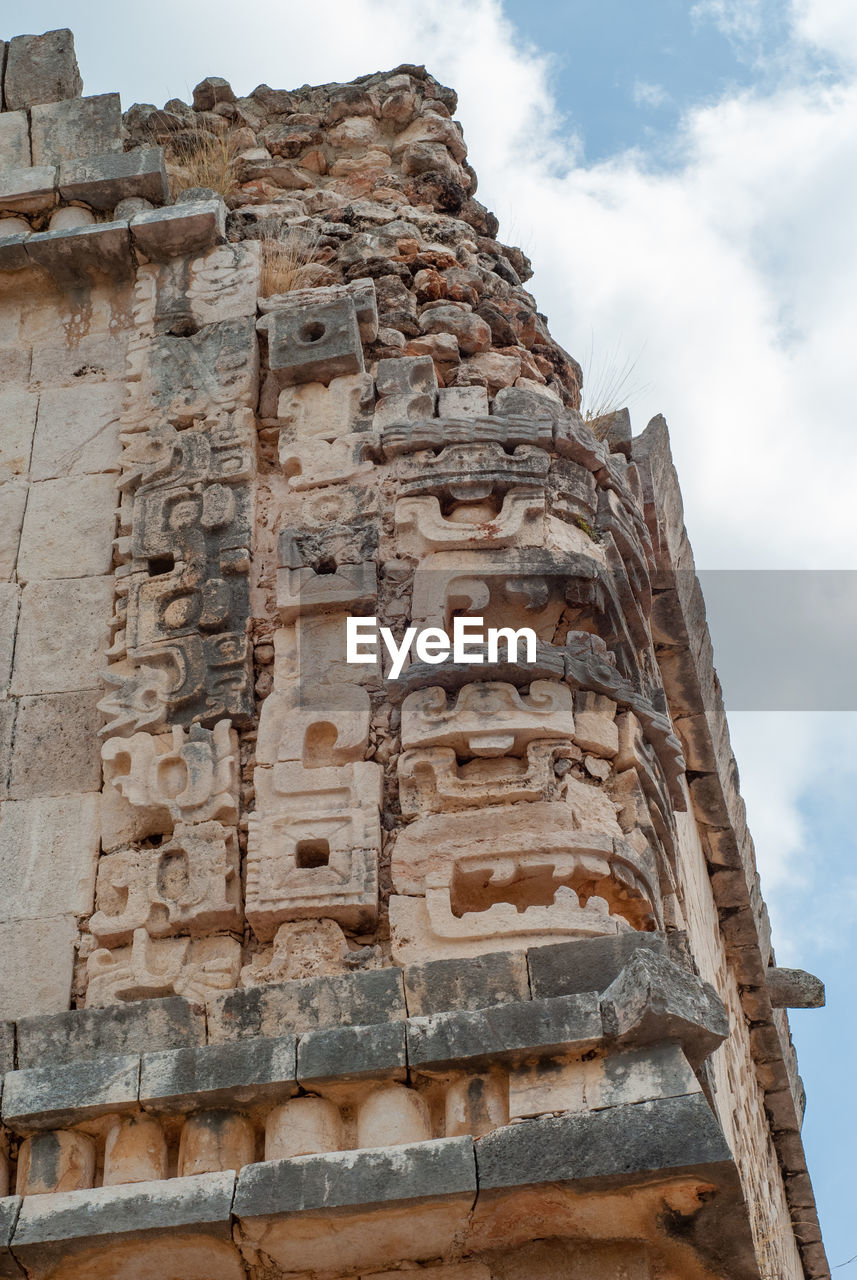 LOW ANGLE VIEW OF A TEMPLE