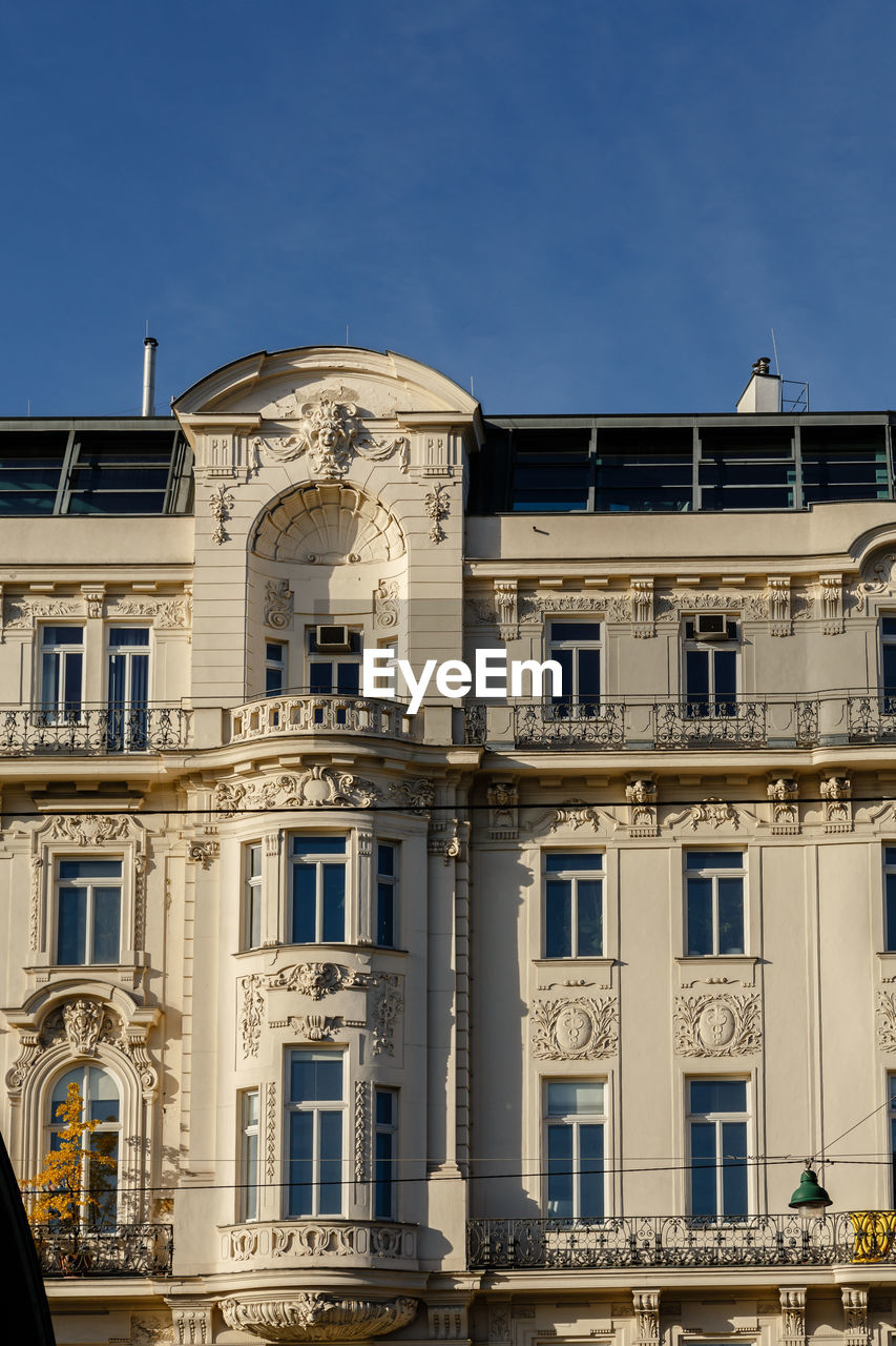 Low angle view of building against sky