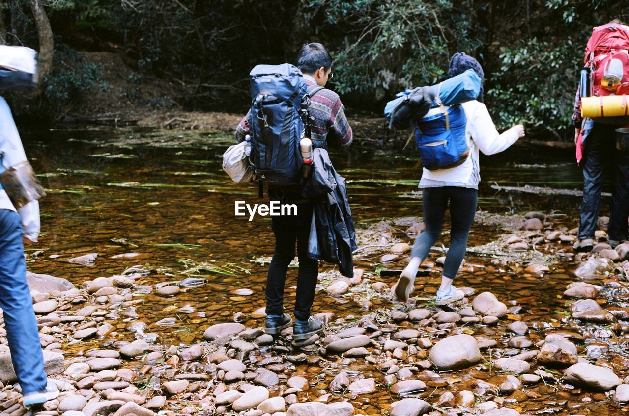 People enjoying outdoor activities