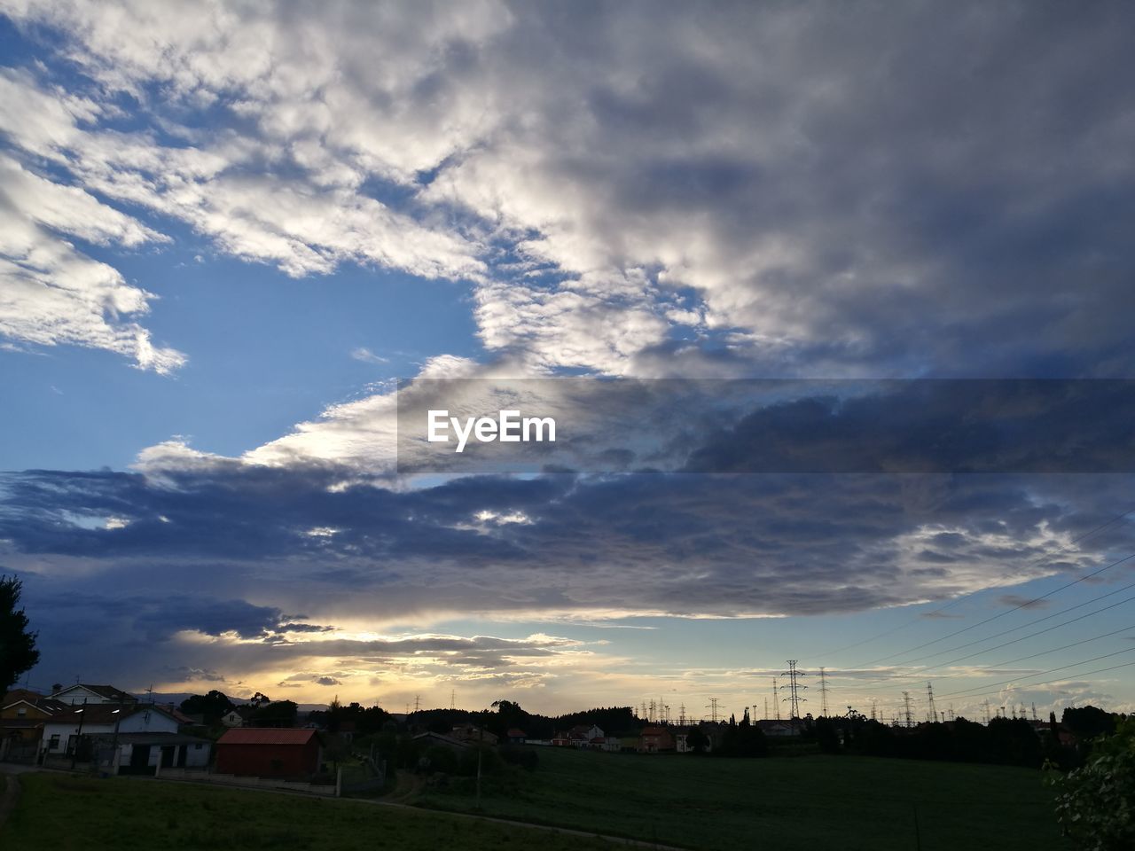 LANDSCAPE AGAINST SKY DURING SUNSET