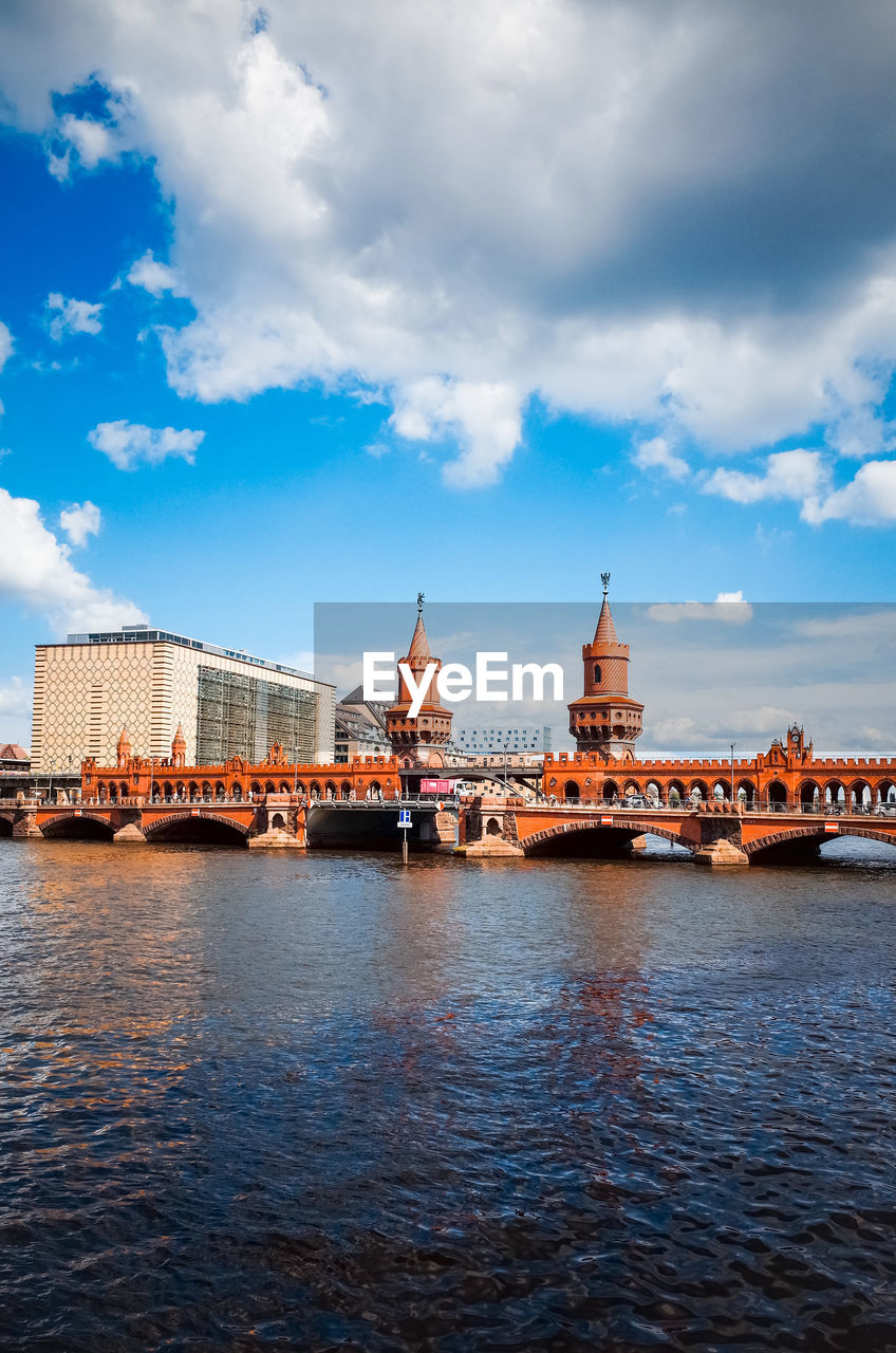 Bridge across river in berlin