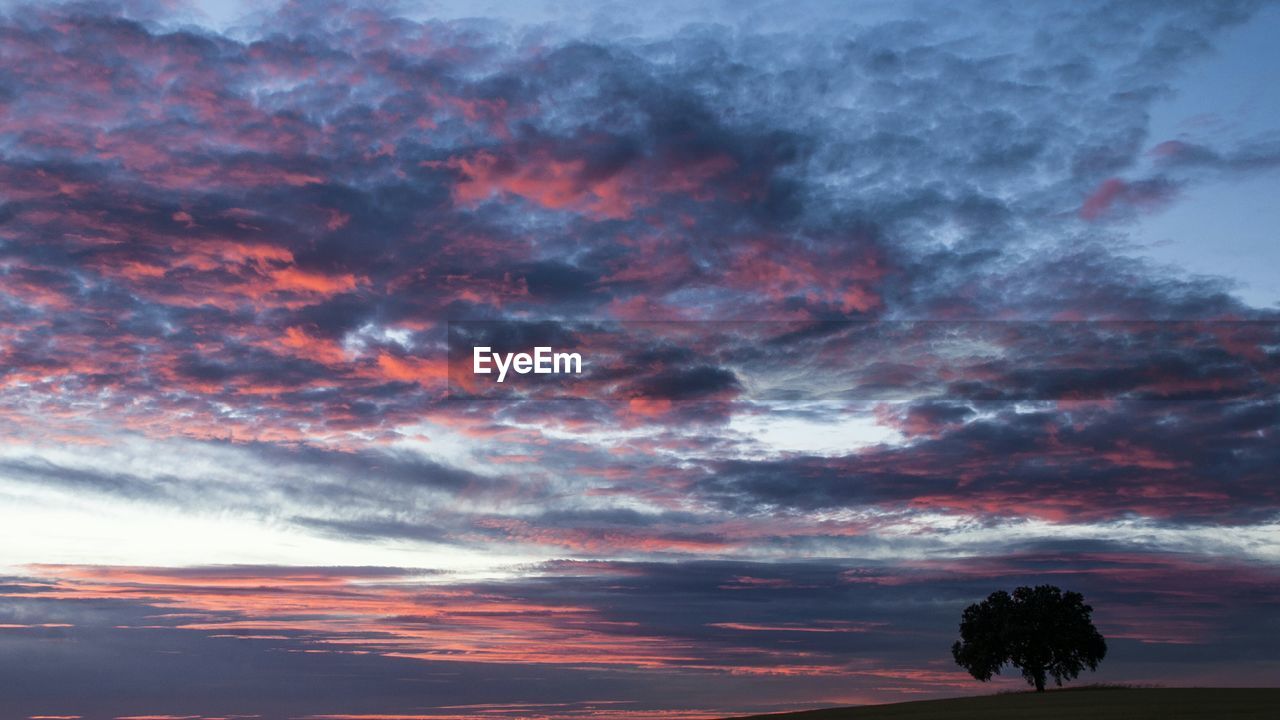 Low angle view of dramatic sky