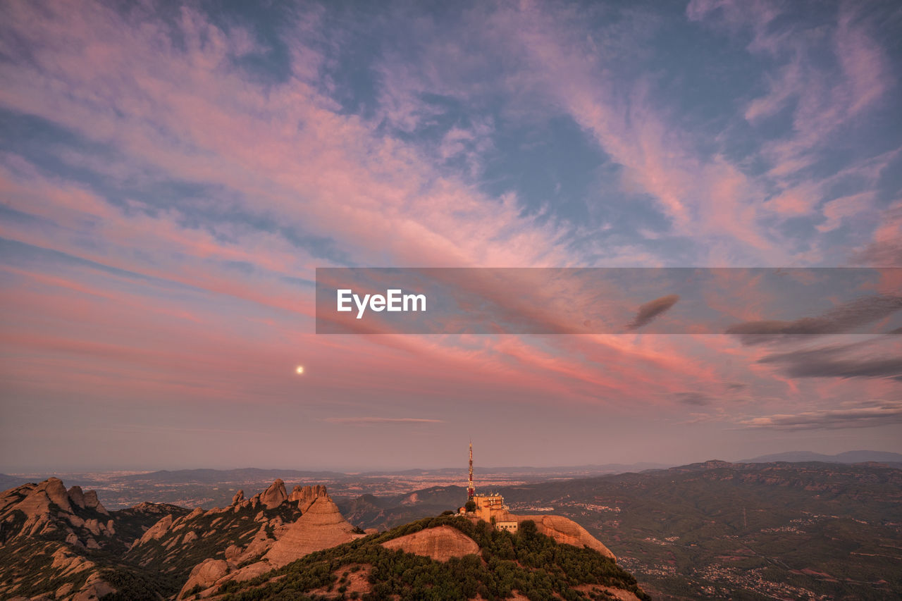 SCENIC VIEW OF LANDSCAPE DURING SUNSET