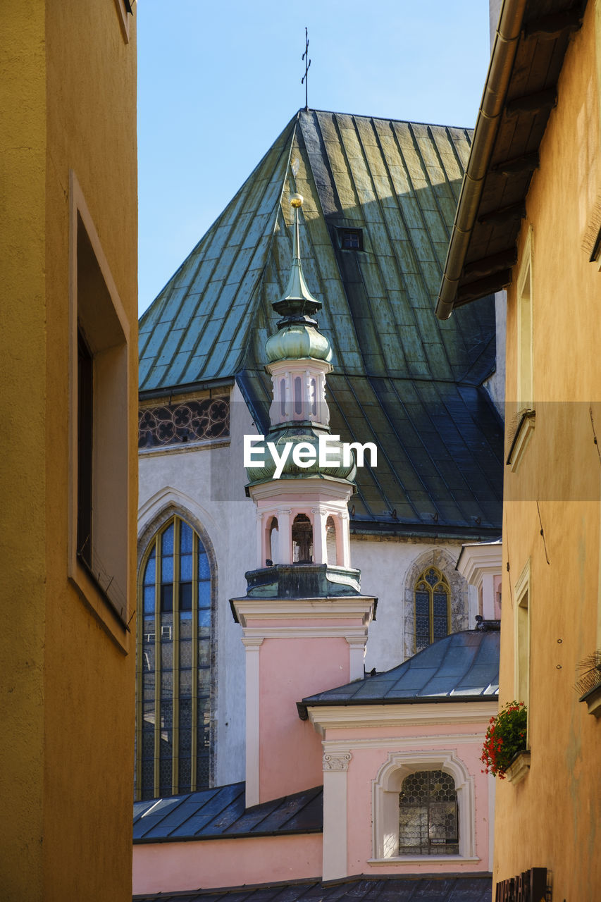 Churches of st nicholas and st joseph, hall in tyrol, tyrol, austria