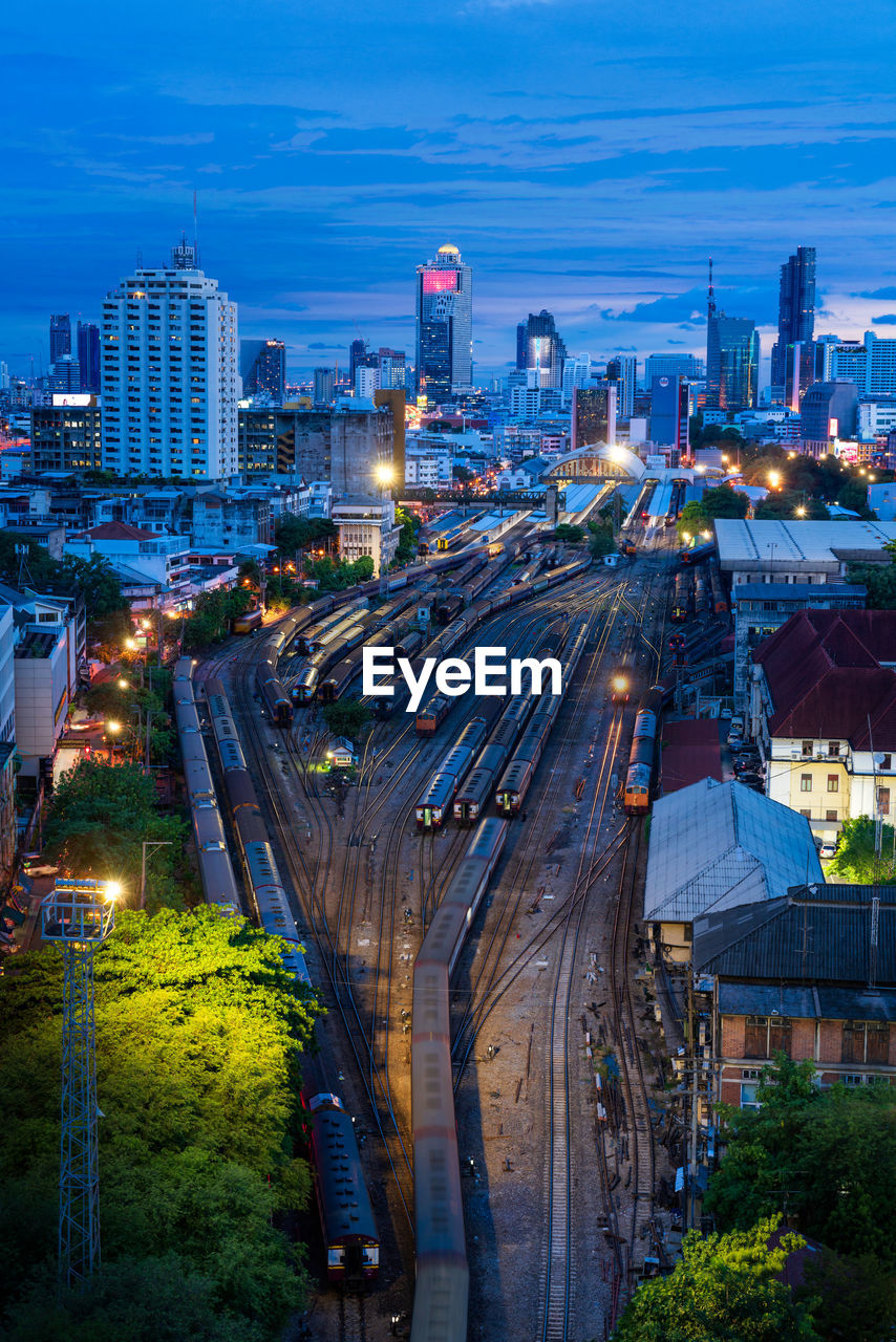 Hua lamphong railway station it is an old train station in the heart of bangkok. thailand.