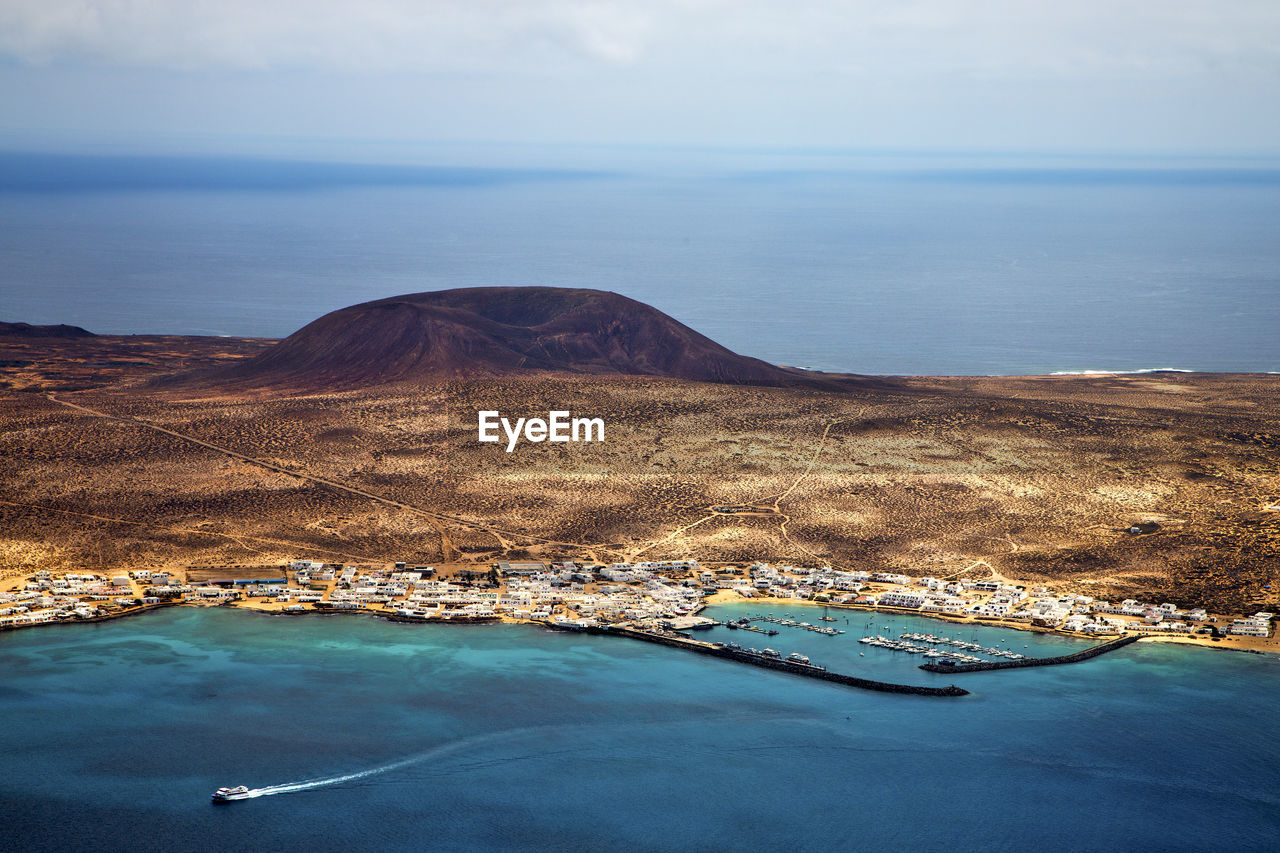 AERIAL VIEW OF A SEA