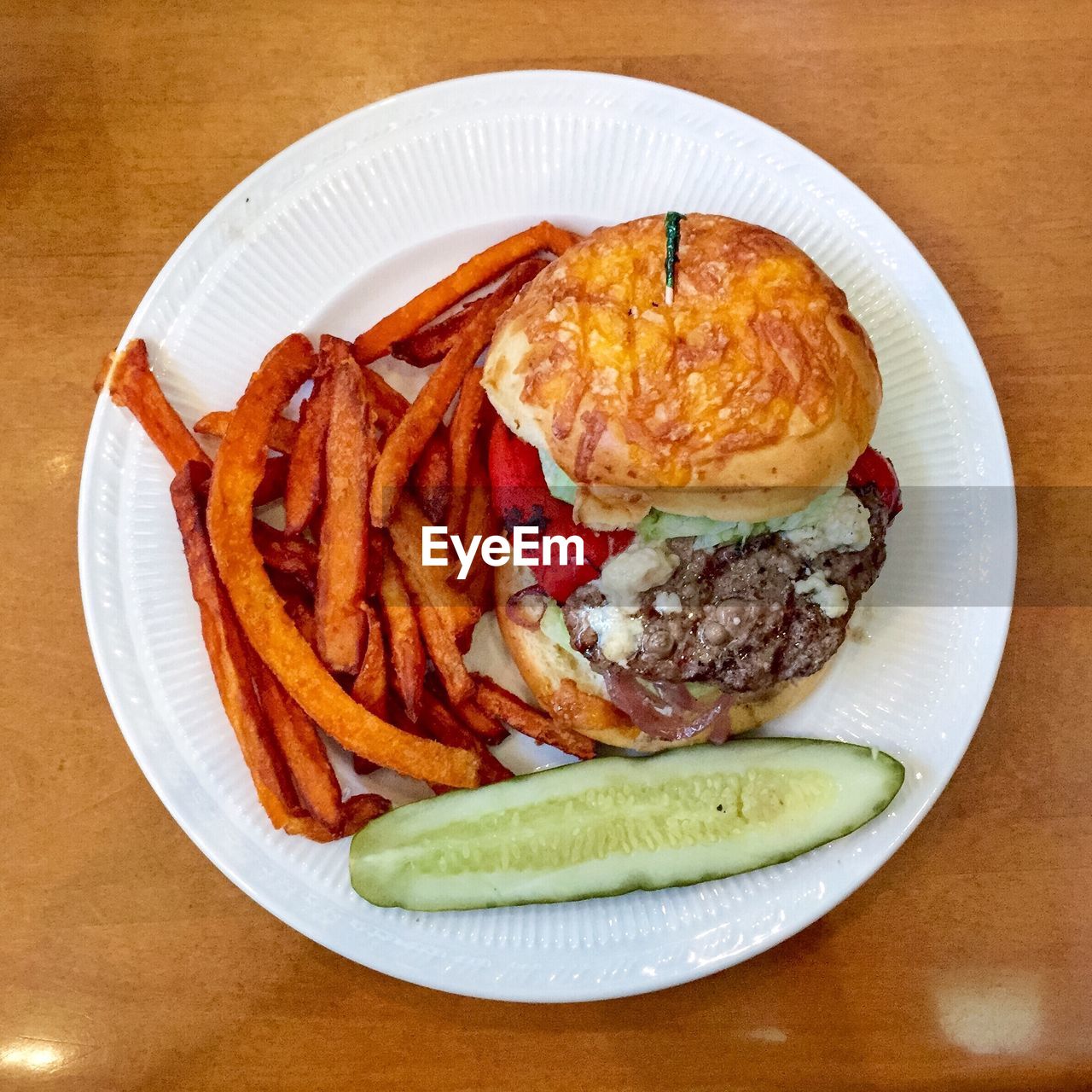 Close-up of served food