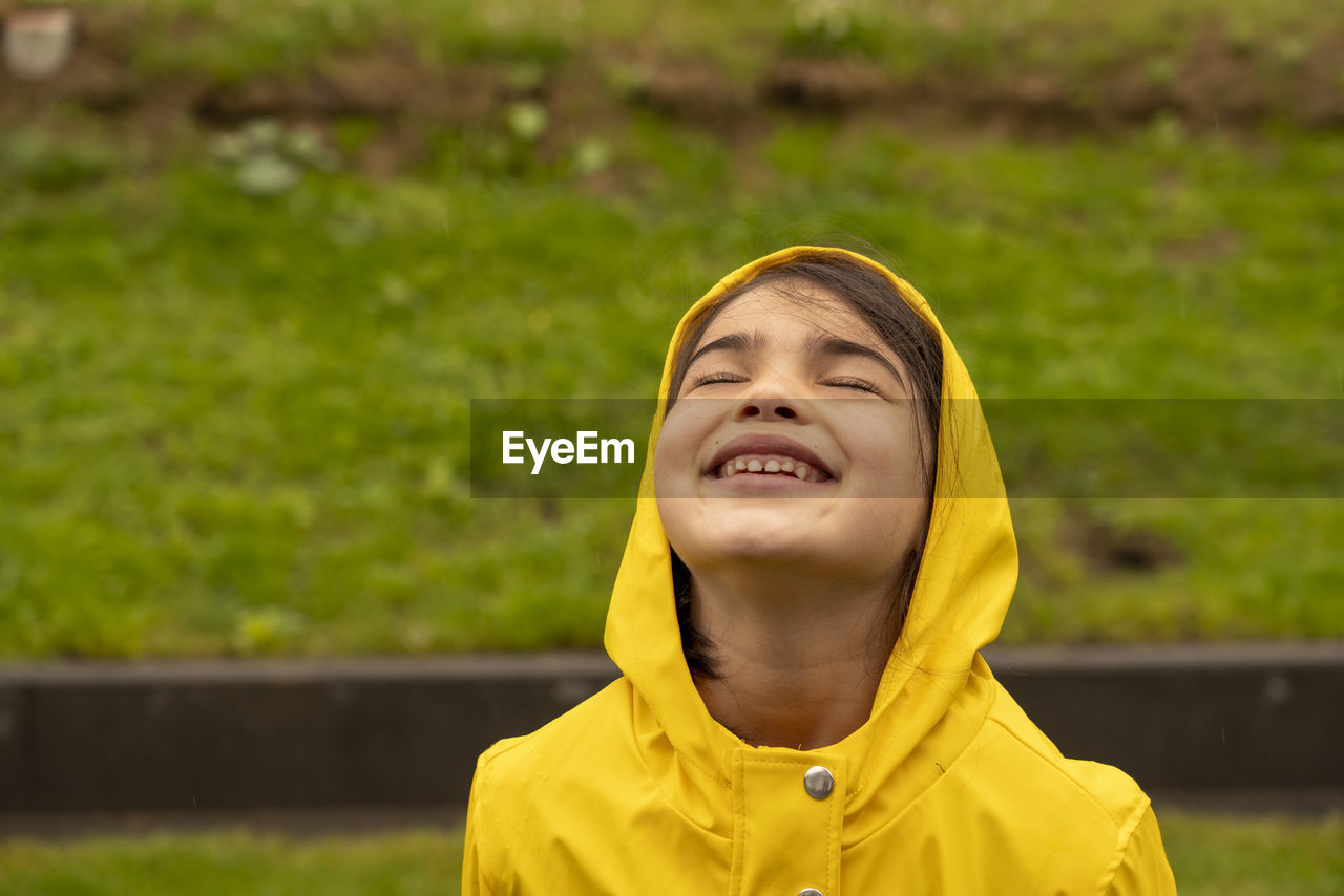 PORTRAIT OF A SMILING BOY