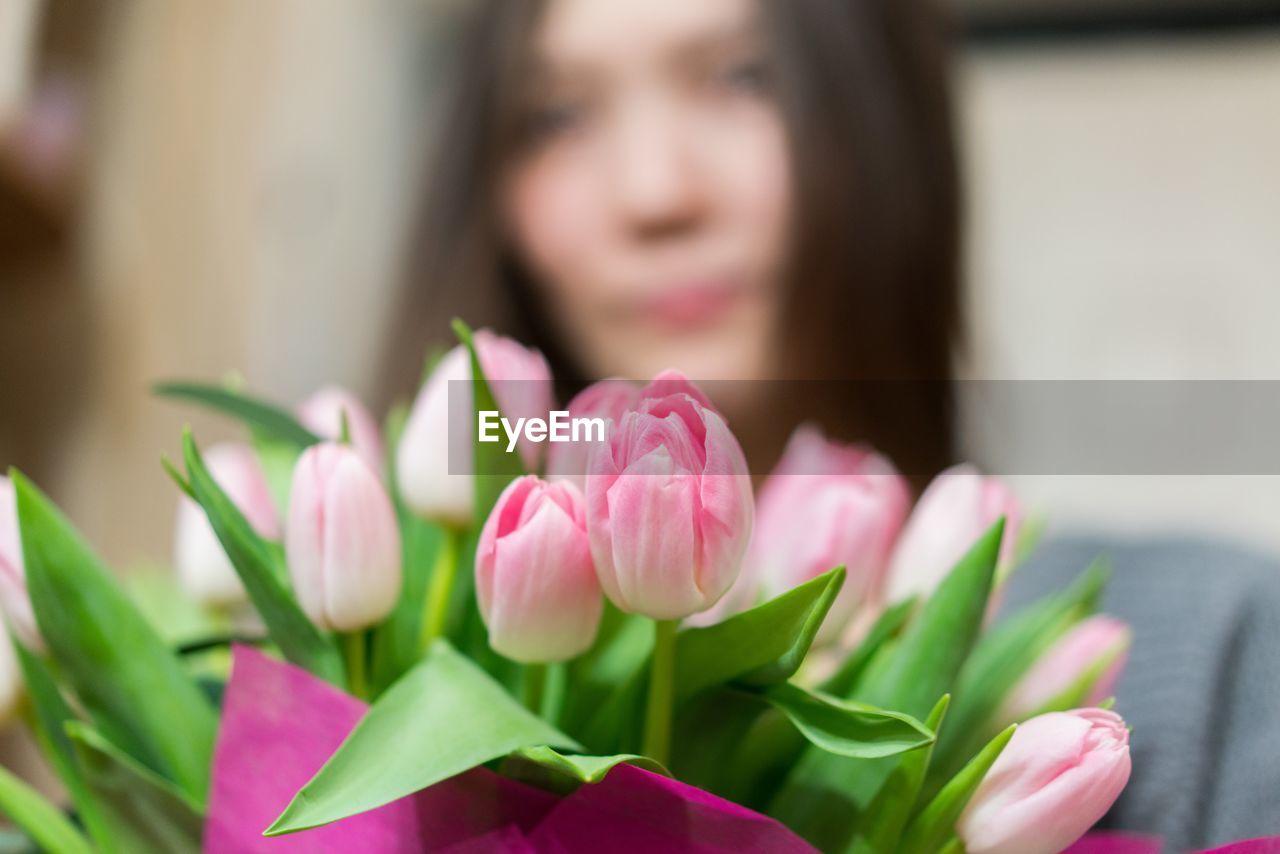 CLOSE-UP OF PINK TULIP FLOWER