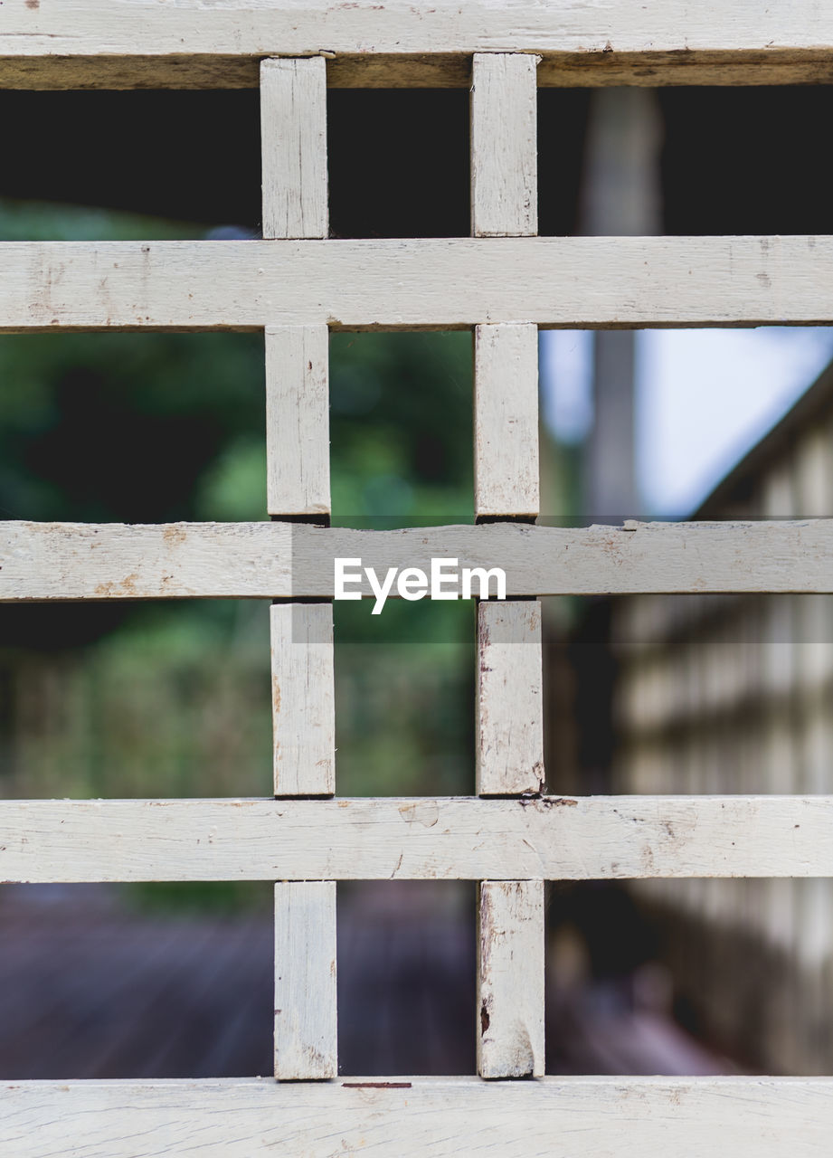 Full frame shot of wooden fence