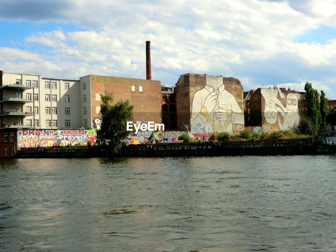 architecture, built structure, building exterior, water, waterfront, sky, day, outdoors, cloud - sky, no people, nature