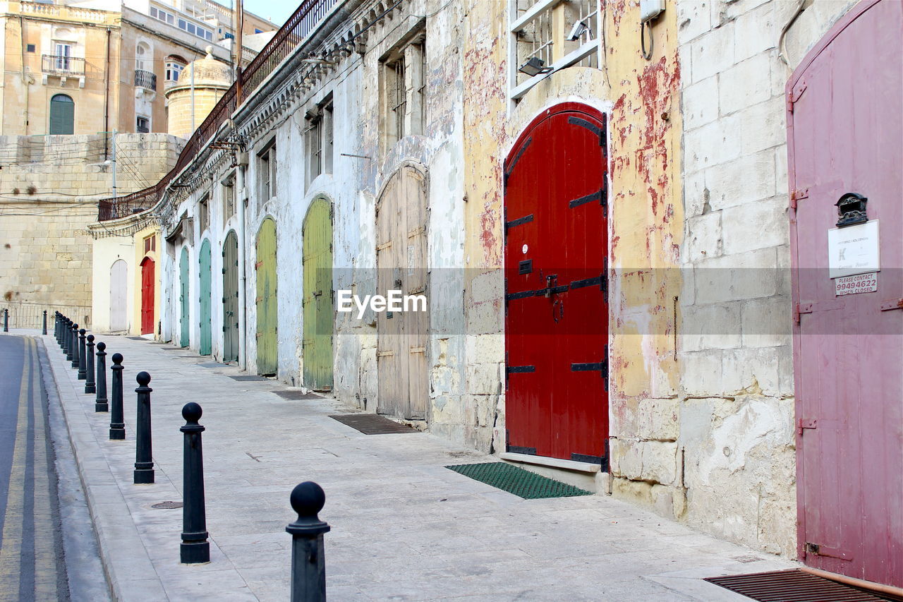 RED DOOR OF BUILDING