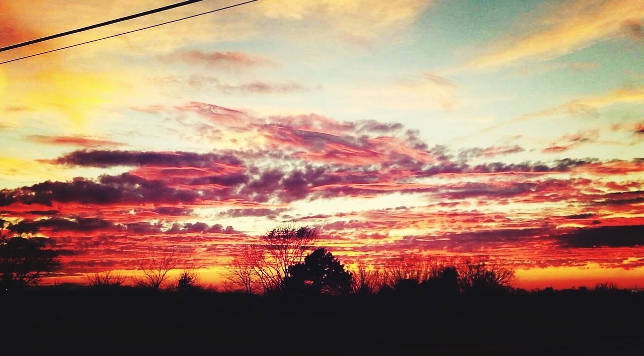 SCENIC VIEW OF SUNSET SKY