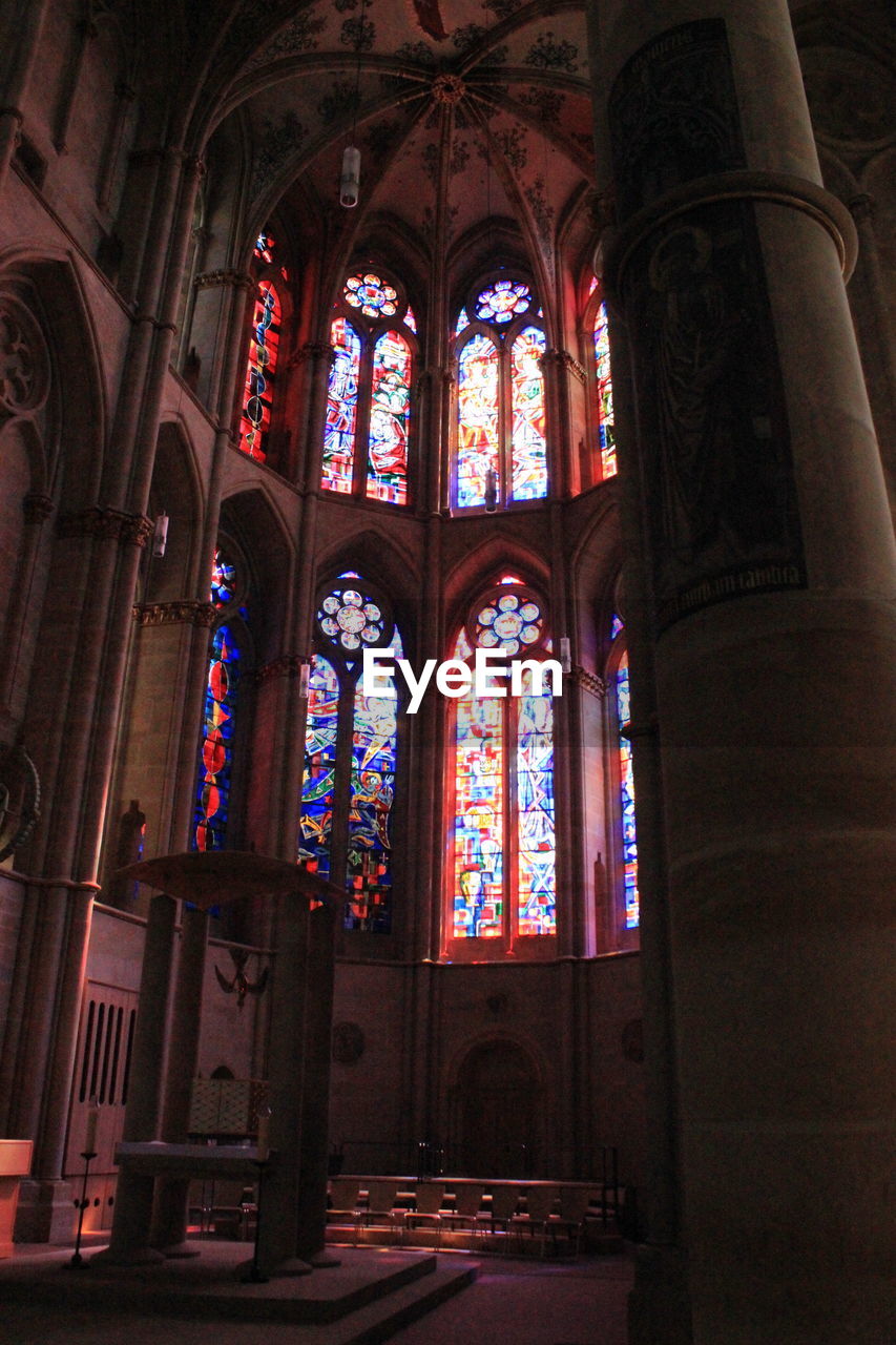 LOW ANGLE VIEW OF CHURCH ENTRANCE