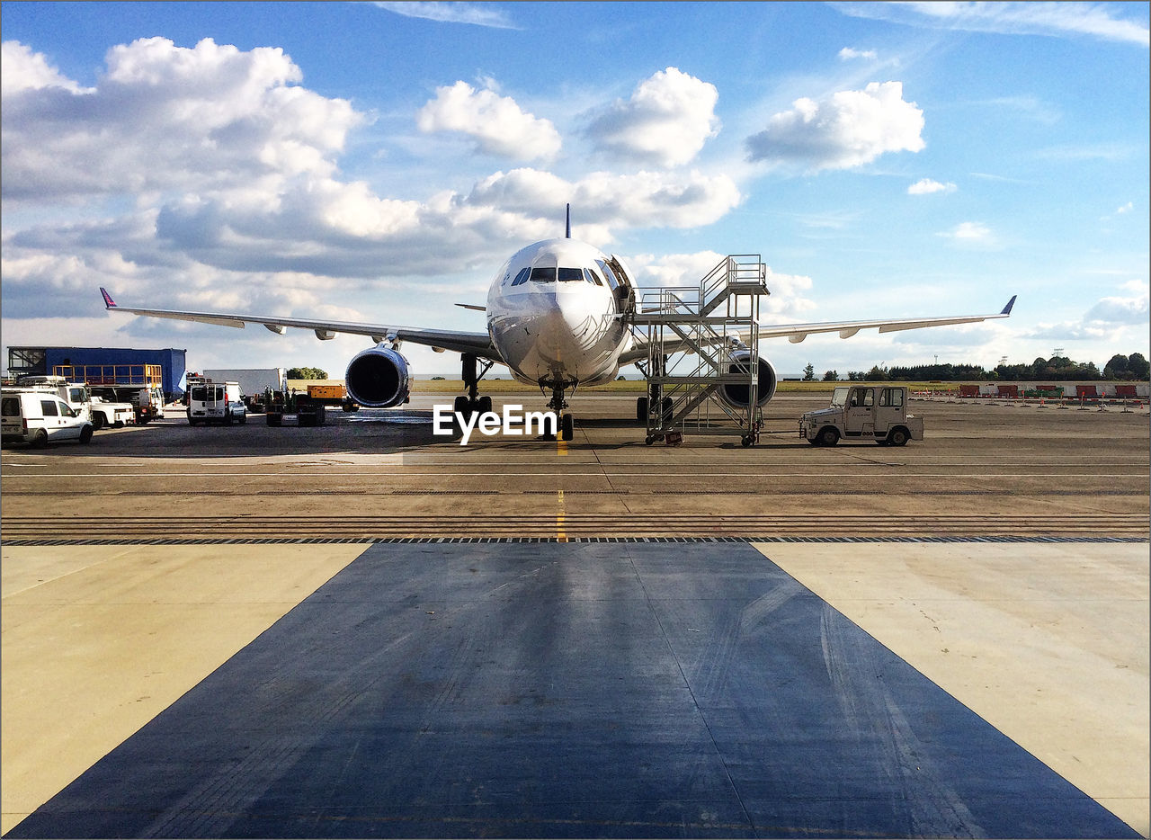 VIEW OF AIRPORT RUNWAY