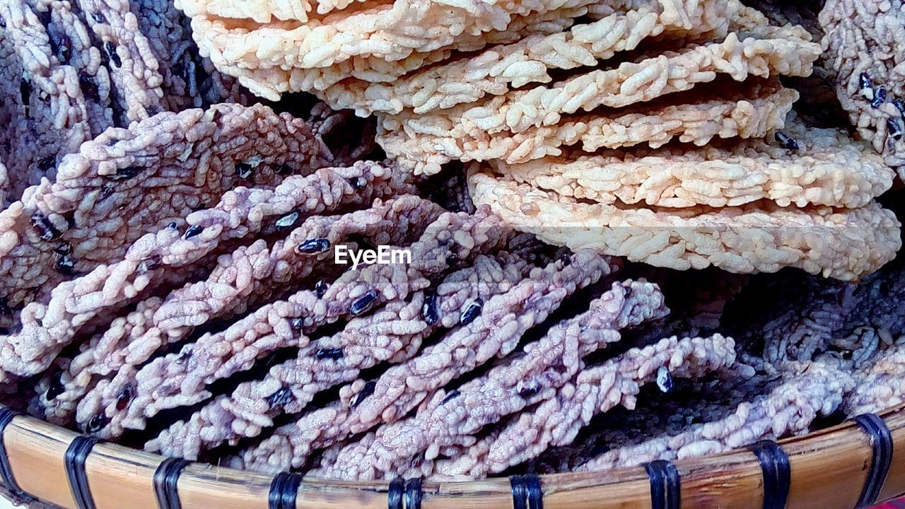 CLOSE-UP OF CHOCOLATE IN MARKET