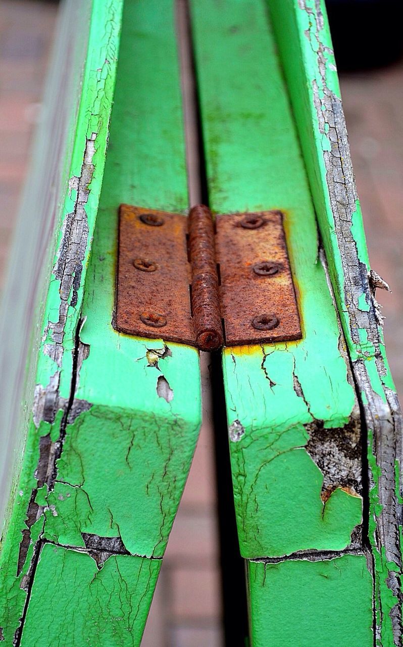 Close-up of rusty metal