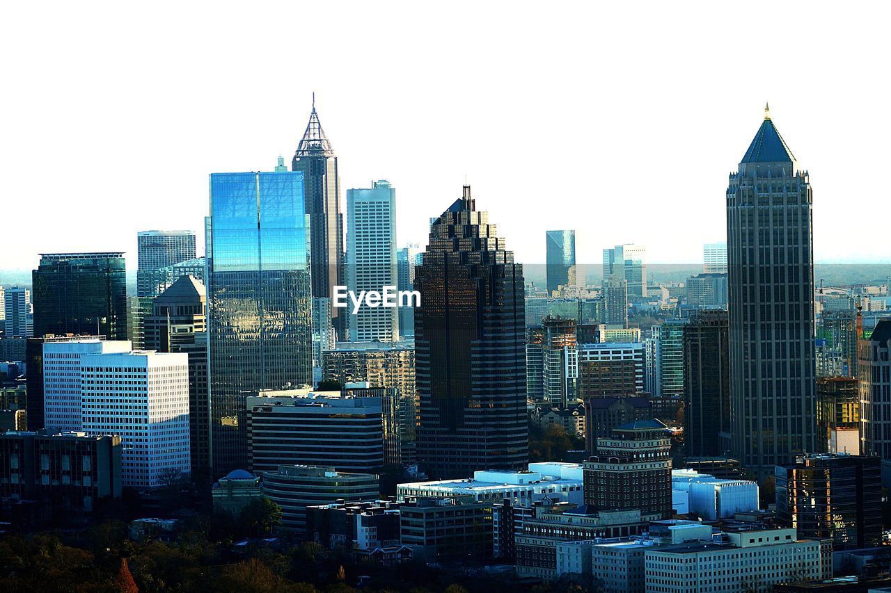 VIEW OF SKYSCRAPERS