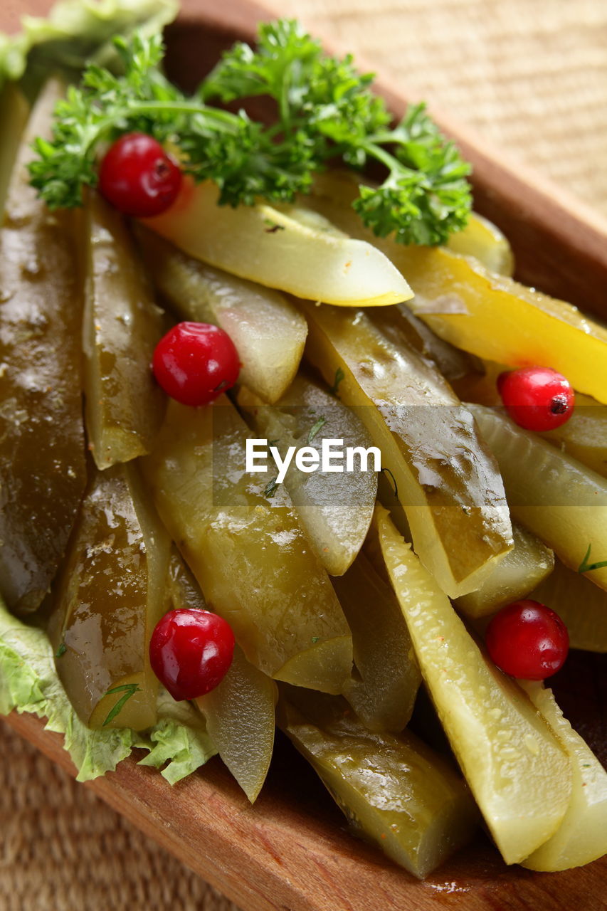 full frame shot of salad
