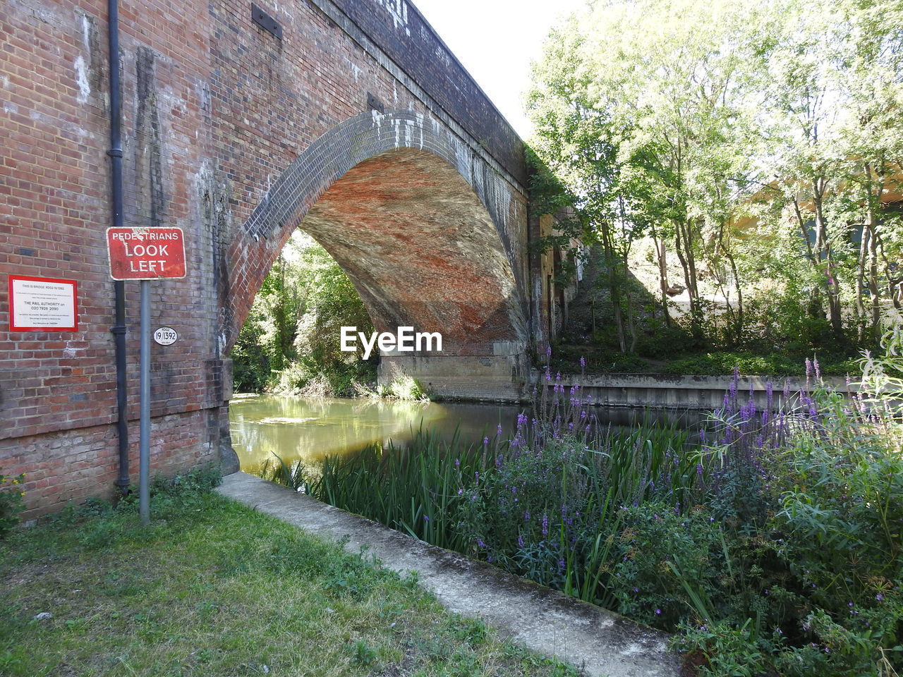 VIEW OF BRIDGE OVER CANAL