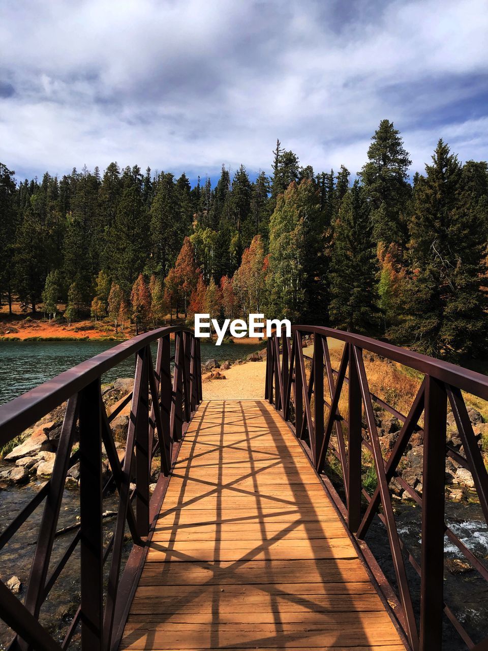 Over the bridge and into the aspens