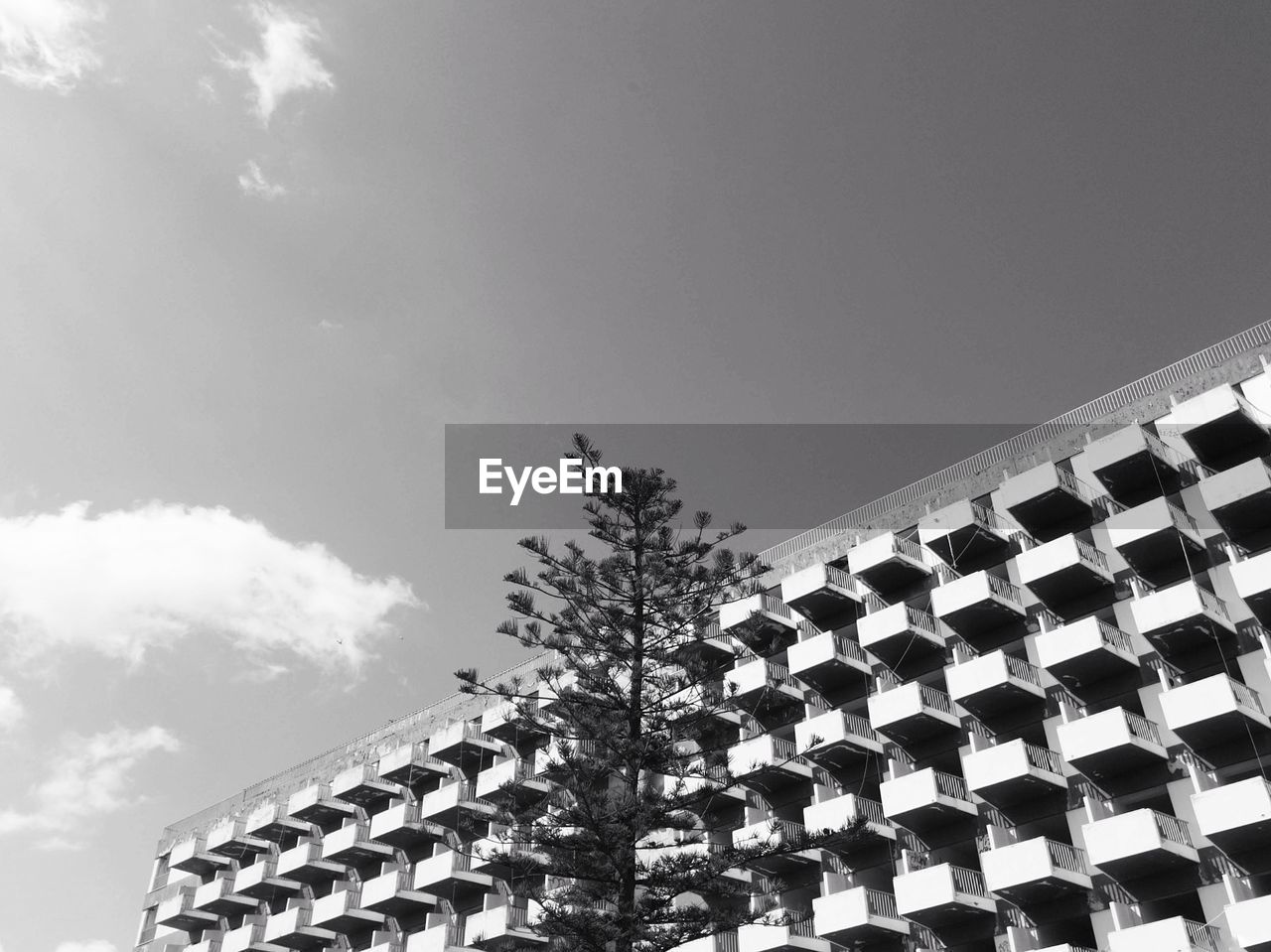 Low angle view of building against sky