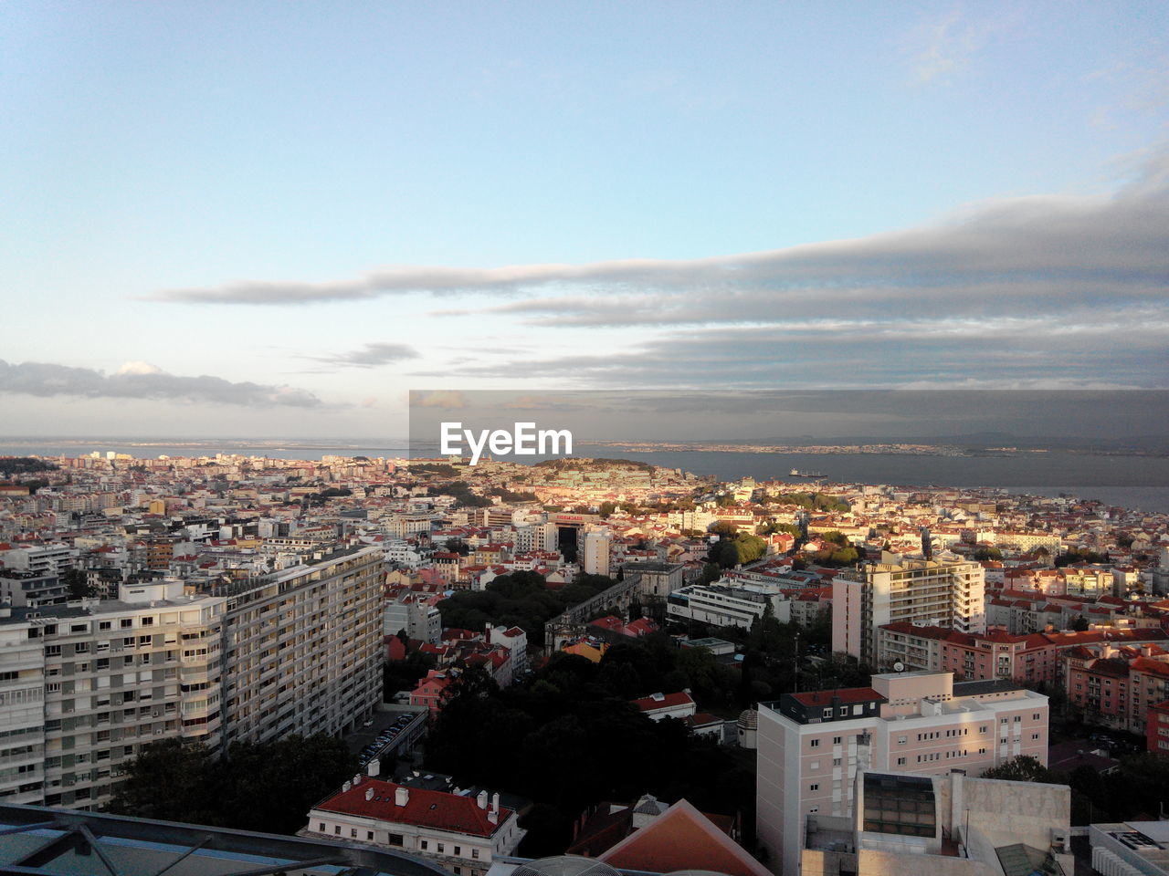 Aerial view of cityscape