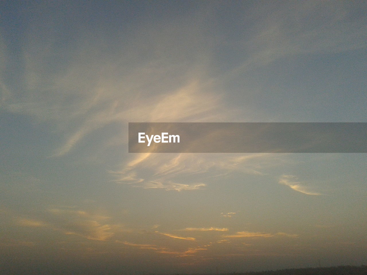 SCENIC VIEW OF SKY AT SUNSET