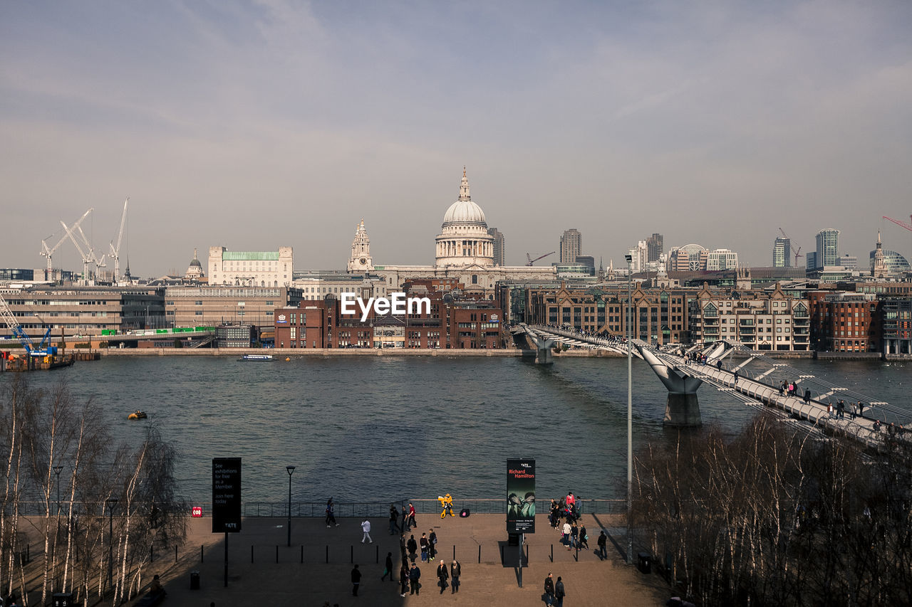 View of city at waterfront