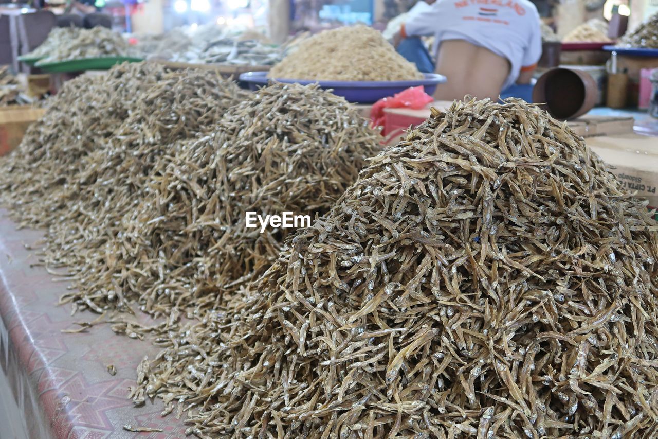 CLOSE-UP OF FOOD FOR SALE