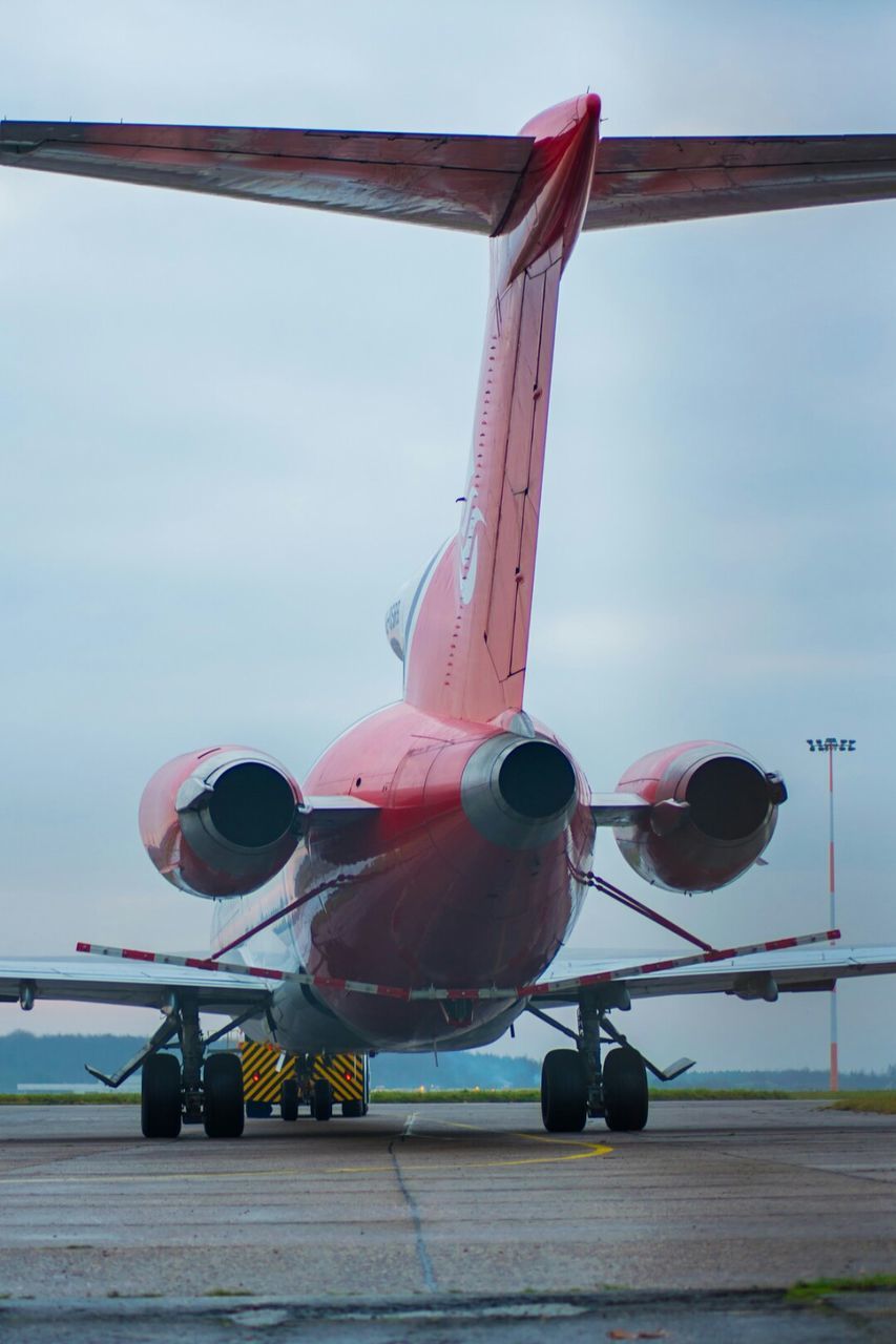 AIRPLANE ON RUNWAY