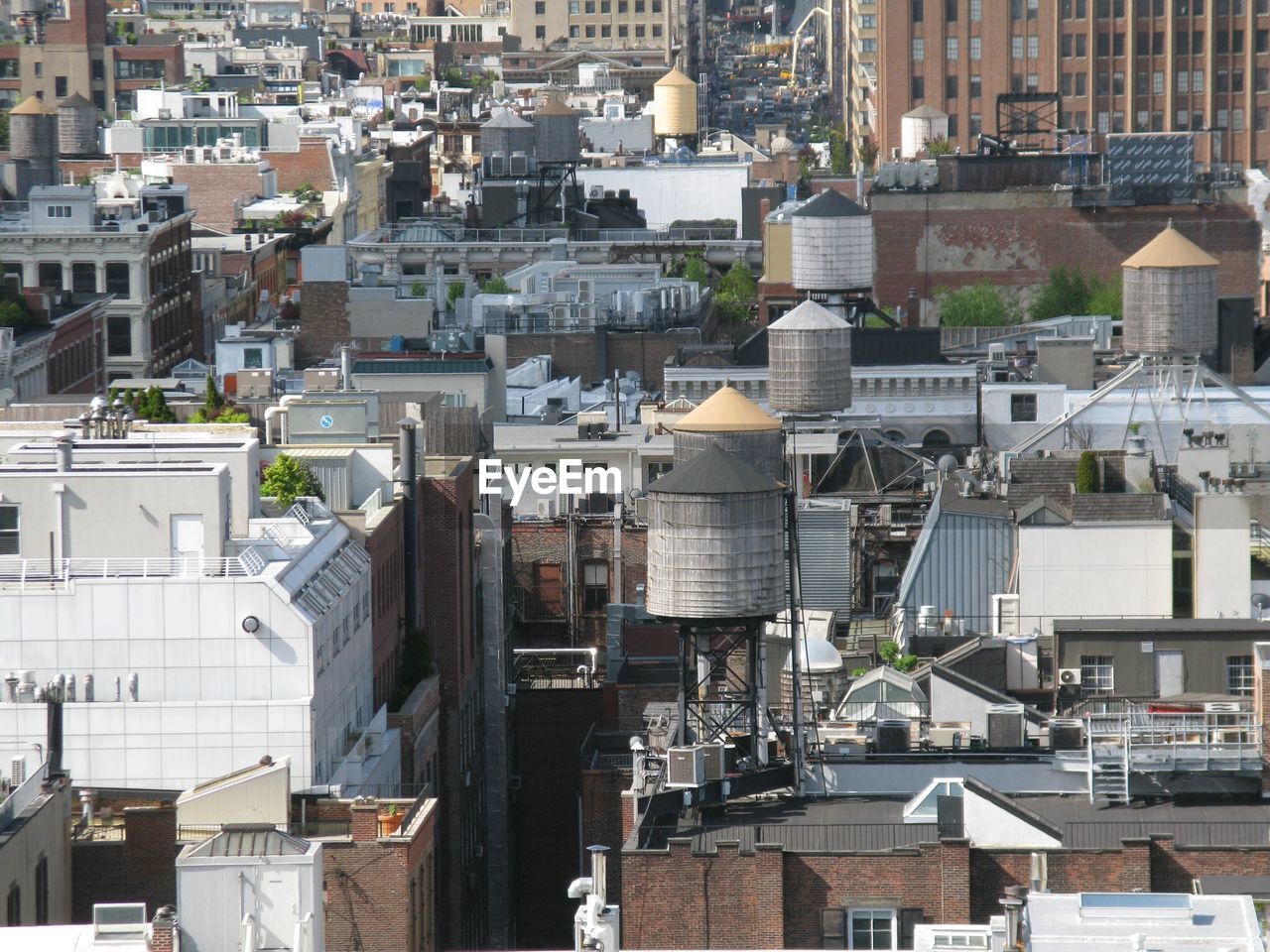 Aerial view of cityscape