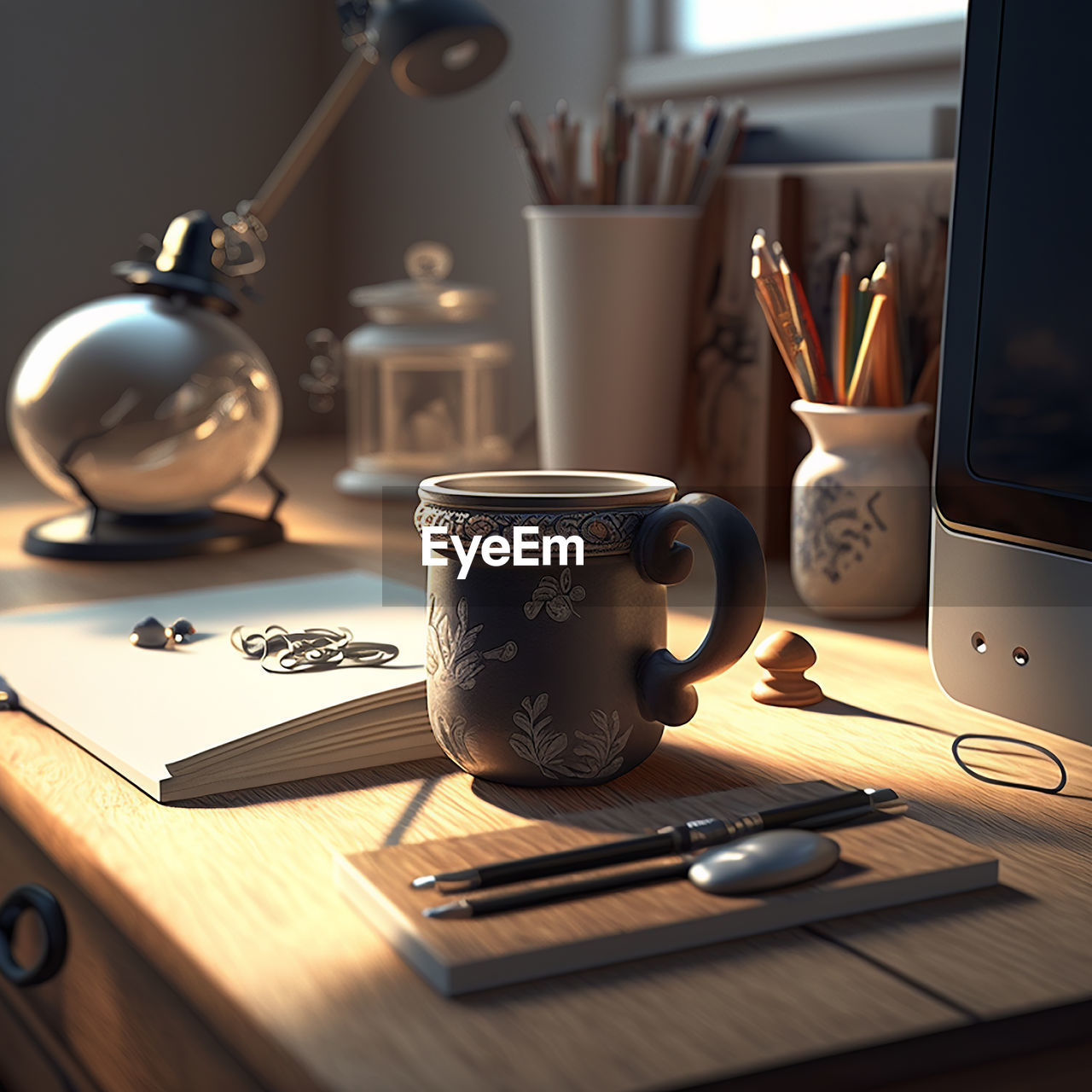 Close-up of coffee on table