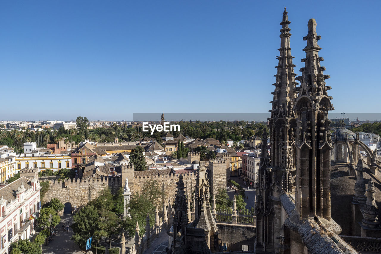 PANORAMIC VIEW OF BUILDINGS AGAINST SKY