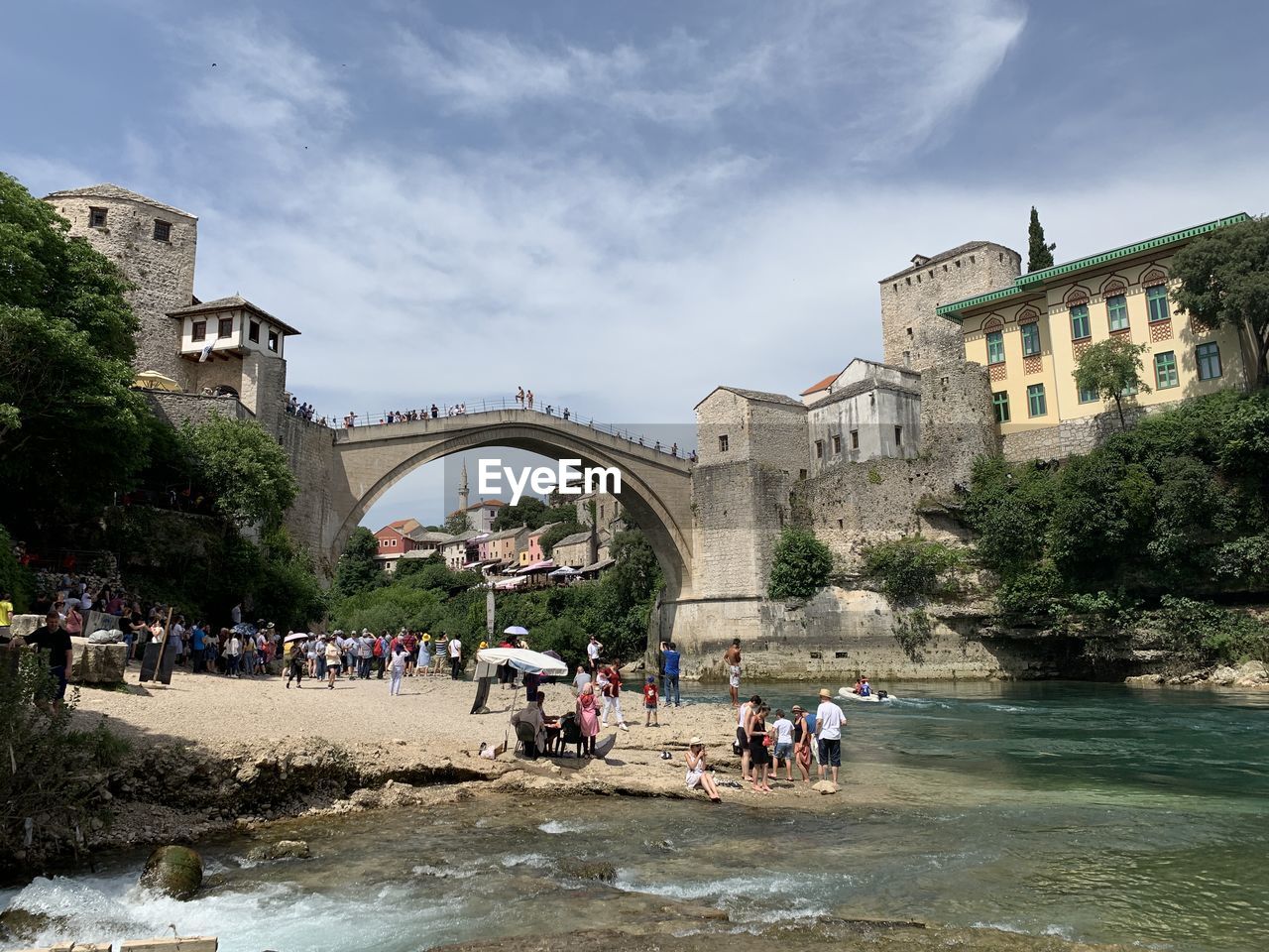 Bridge in mostar, bosnia