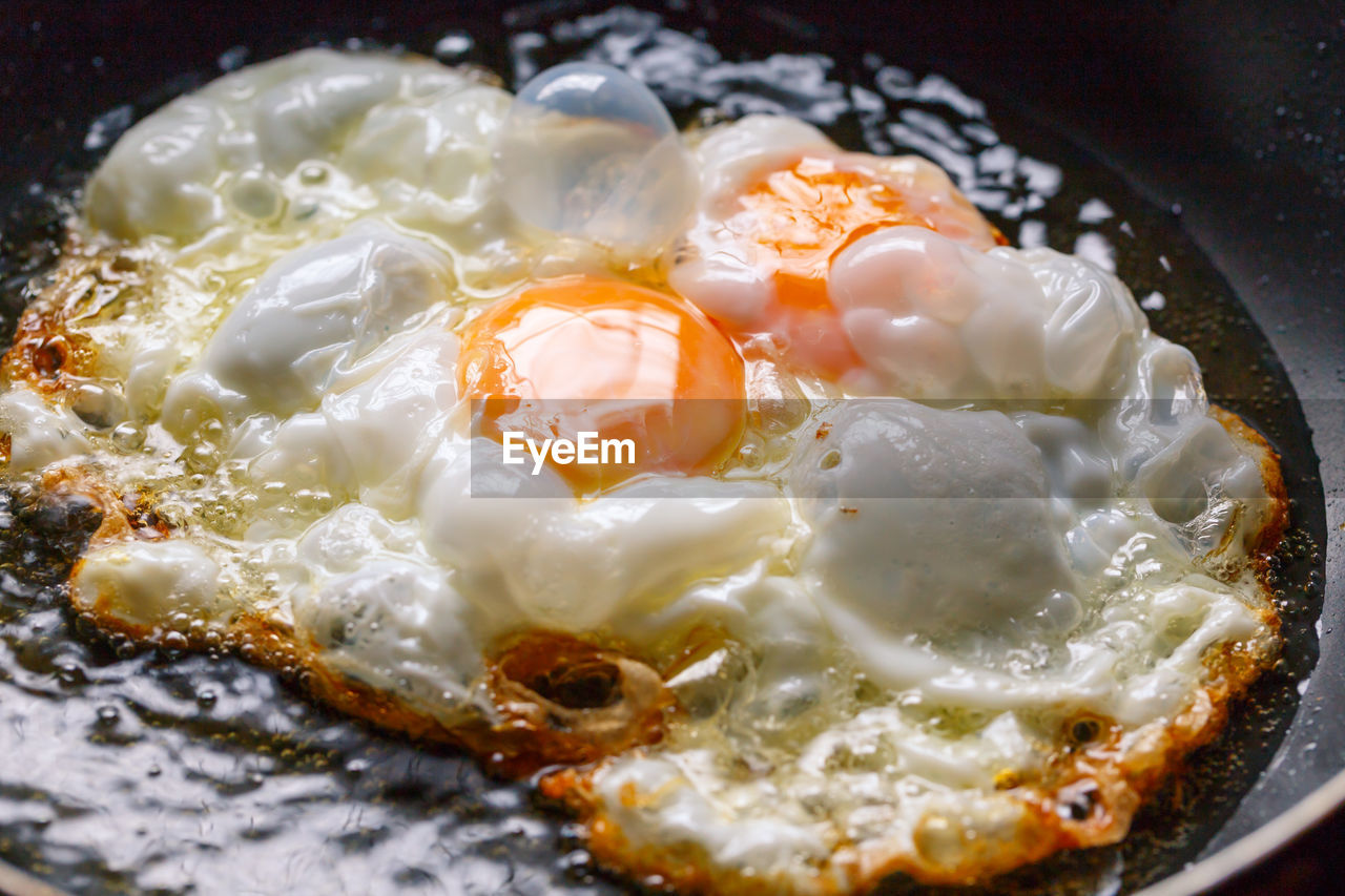 HIGH ANGLE VIEW OF FOOD ON PLATE