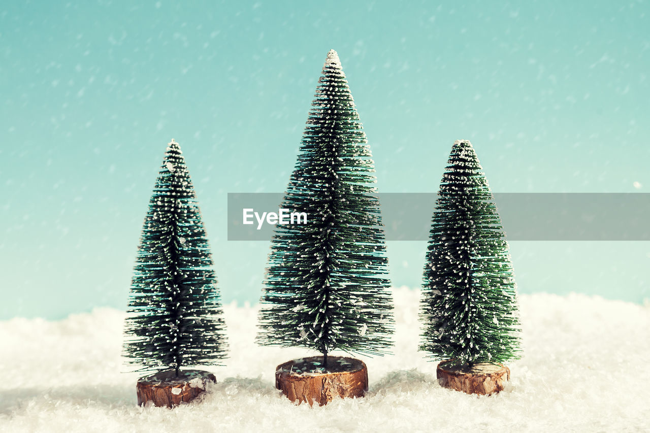 christmas tree, nature, tree, plant, snow, sky, fir, no people, winter, land, coniferous tree, cold temperature, environment, christmas, beauty in nature, pinaceae, pine tree, scenics - nature, outdoors, spruce, holiday, tranquility, day, landscape