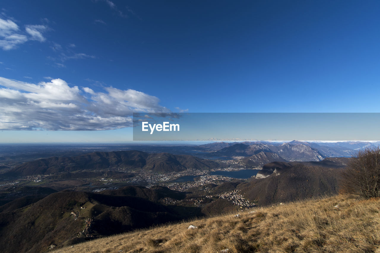 AERIAL VIEW OF LANDSCAPE AGAINST SKY