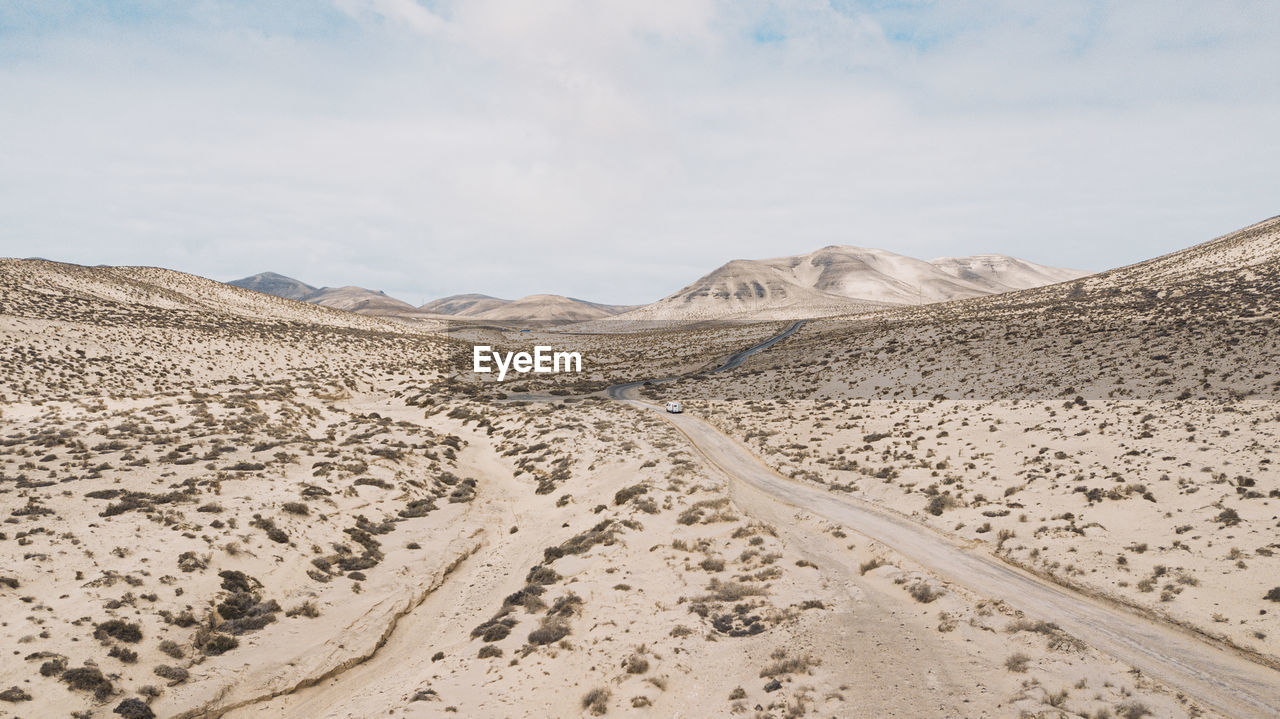 scenic view of desert