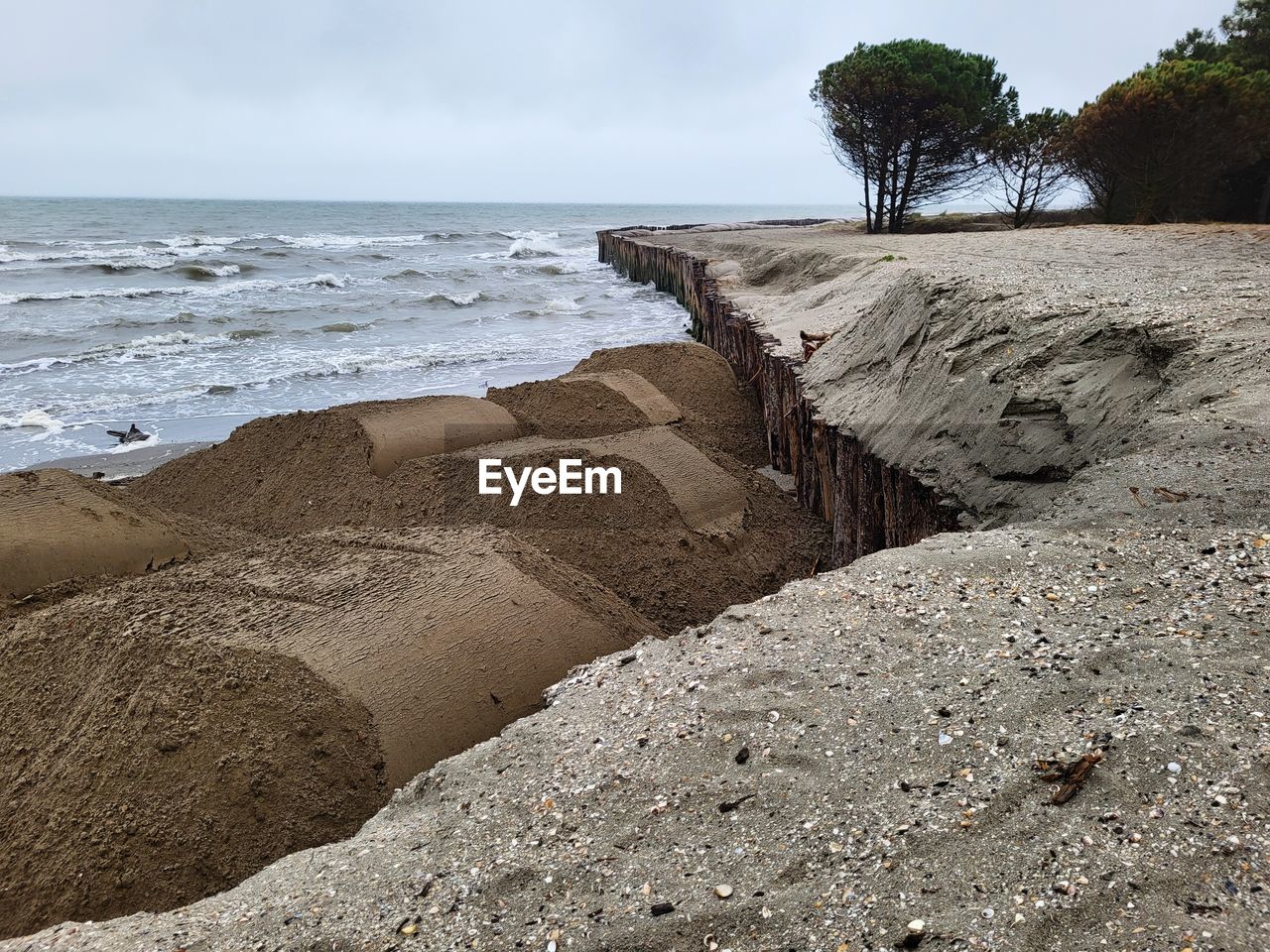 land, beach, sea, water, shore, rock, coast, sand, sky, nature, scenics - nature, beauty in nature, tree, body of water, ocean, environment, tranquility, horizon over water, horizon, coastline, wave, plant, terrain, no people, cliff, day, tranquil scene, cloud, outdoors, travel destinations, landscape, geology, water's edge, non-urban scene, motion, travel, tourism