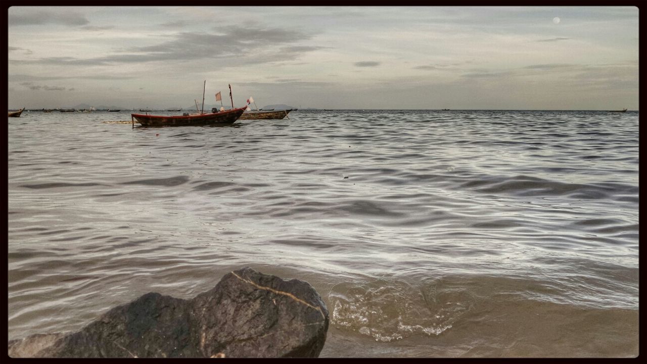 Boats in the sea