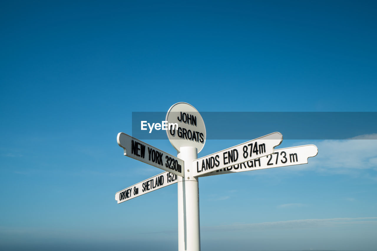 John o groats sign