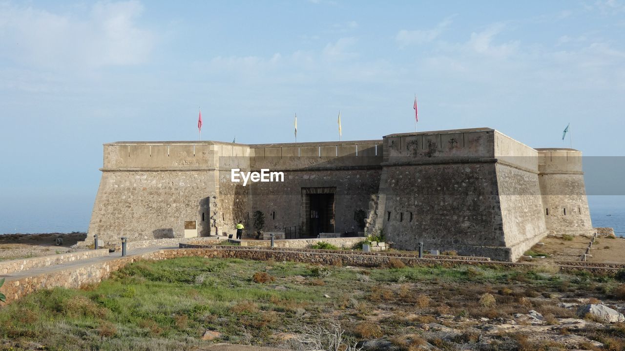 View of historical building against sky