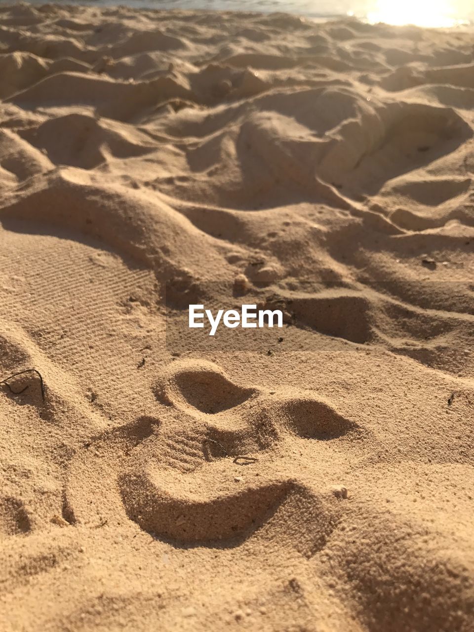 CLOSE-UP OF SAND DUNE