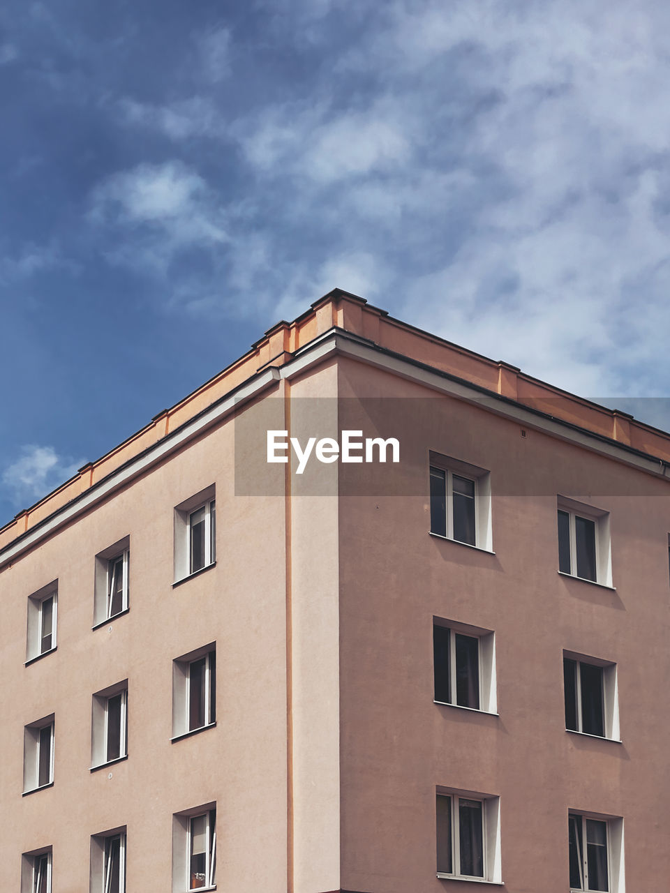 Low angle view of building against sky